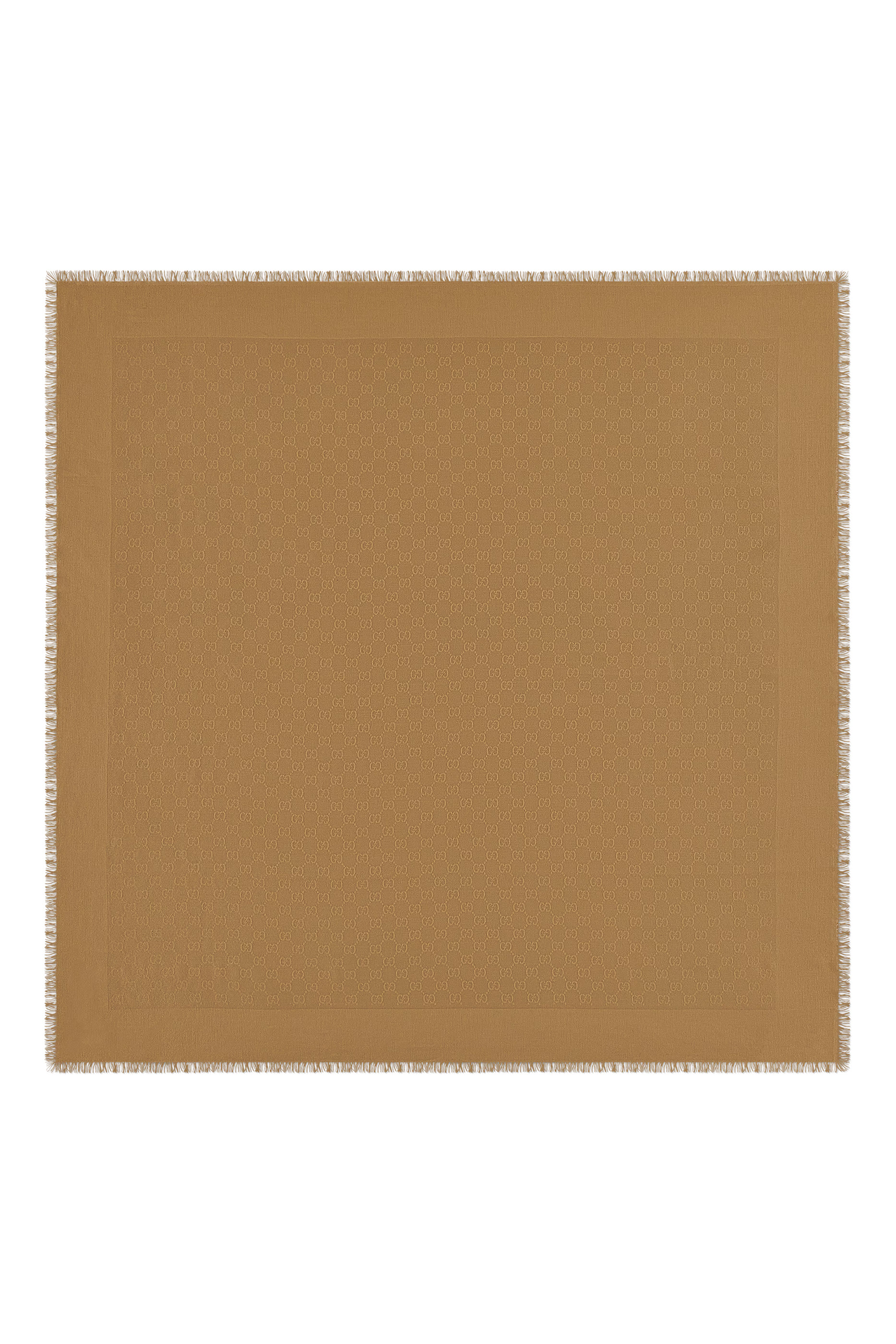 وشاح بنقشة حرفي شعار الماركة قطن حرير جاكار