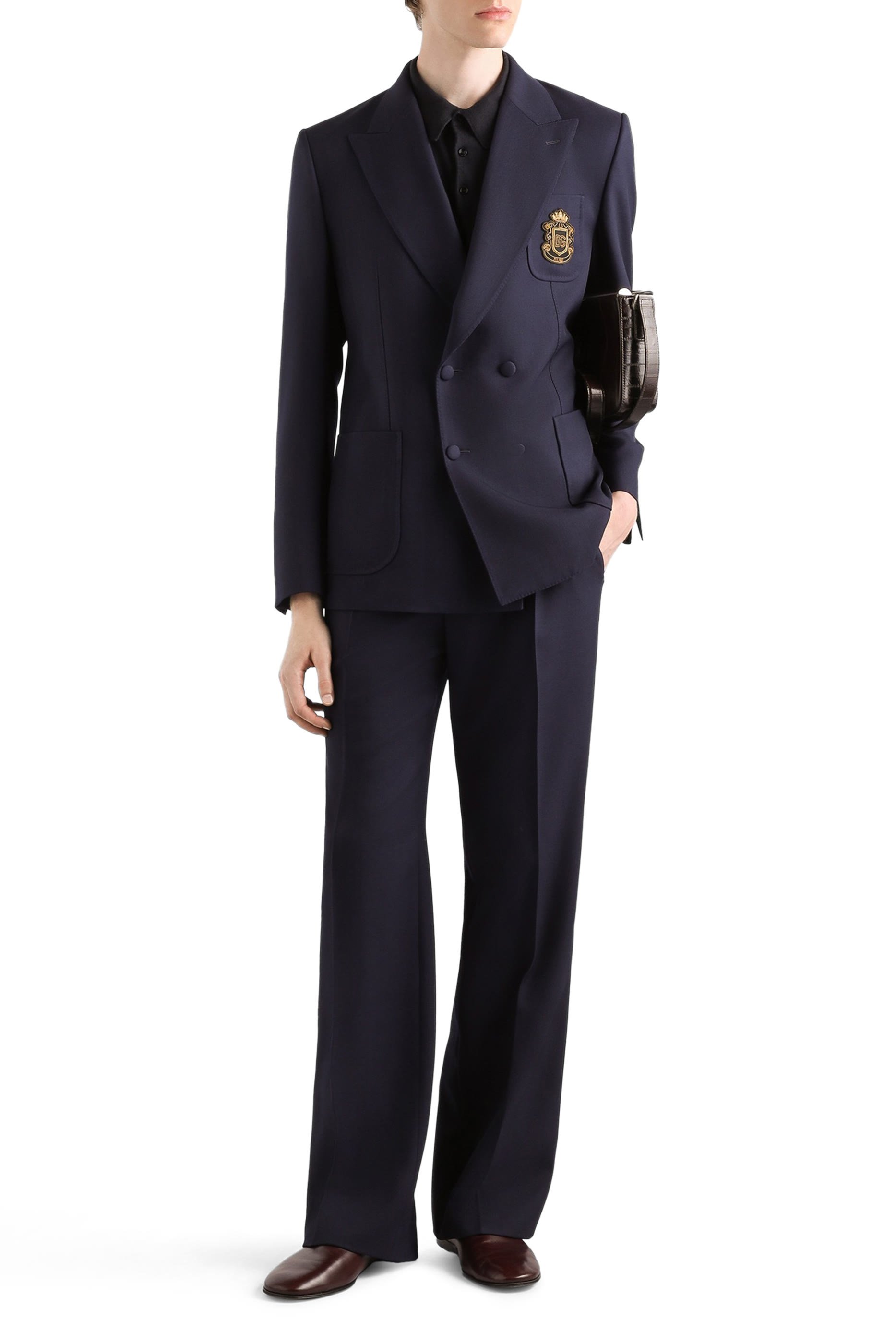 جاكيت بورتوفينو بصفي أزرار صوف