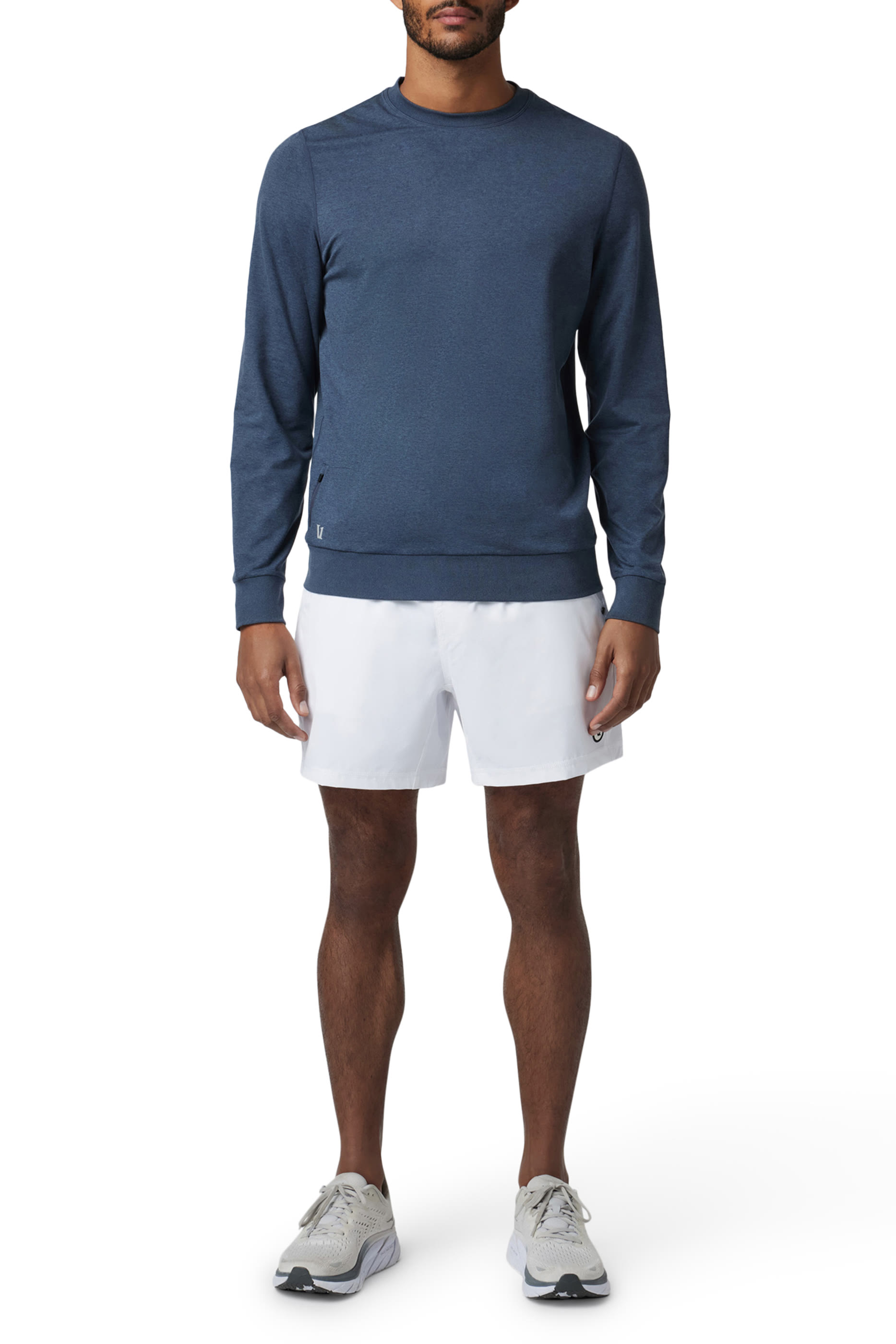 سويت شيرت بونتو برفورمنس بياقة ضيقة