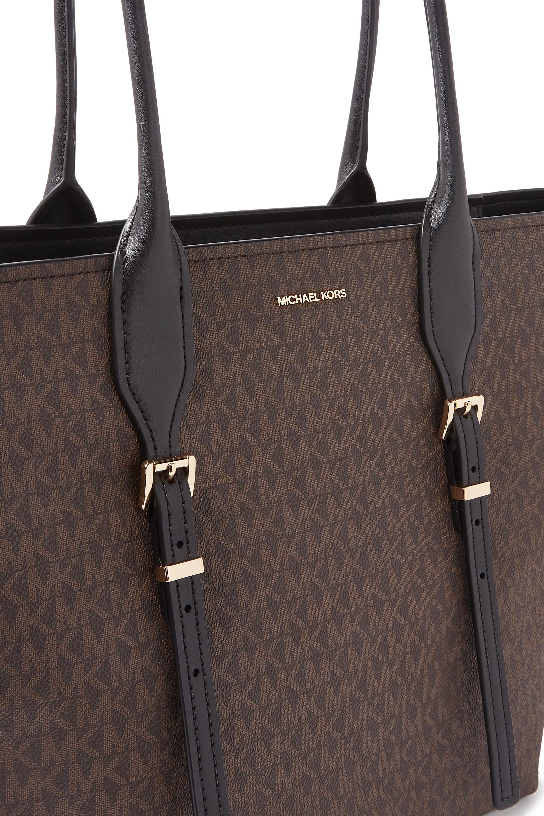 حقيبة يد مور بشعار الماركة قنب مغلف