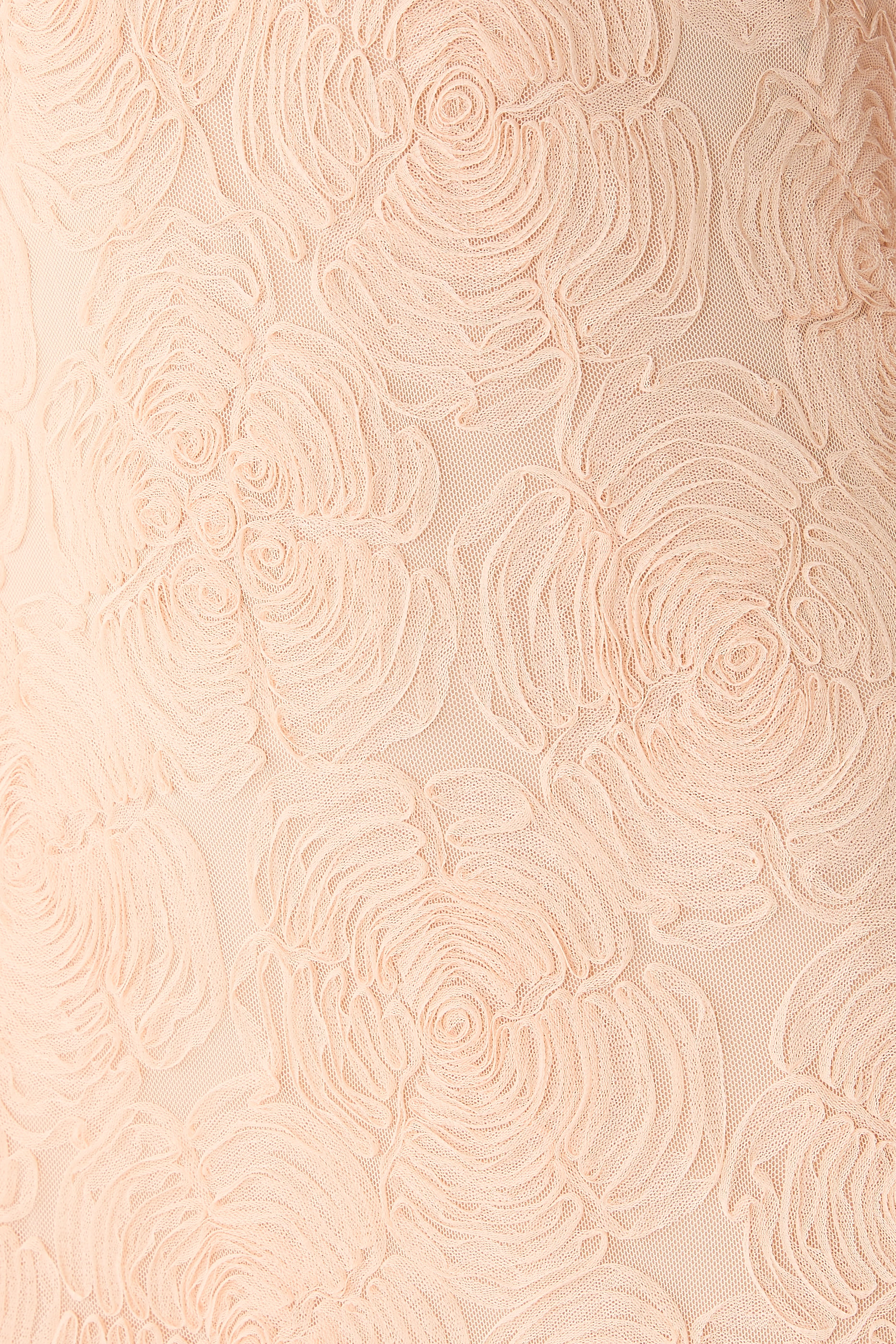 فستان طويل قماش شبكي