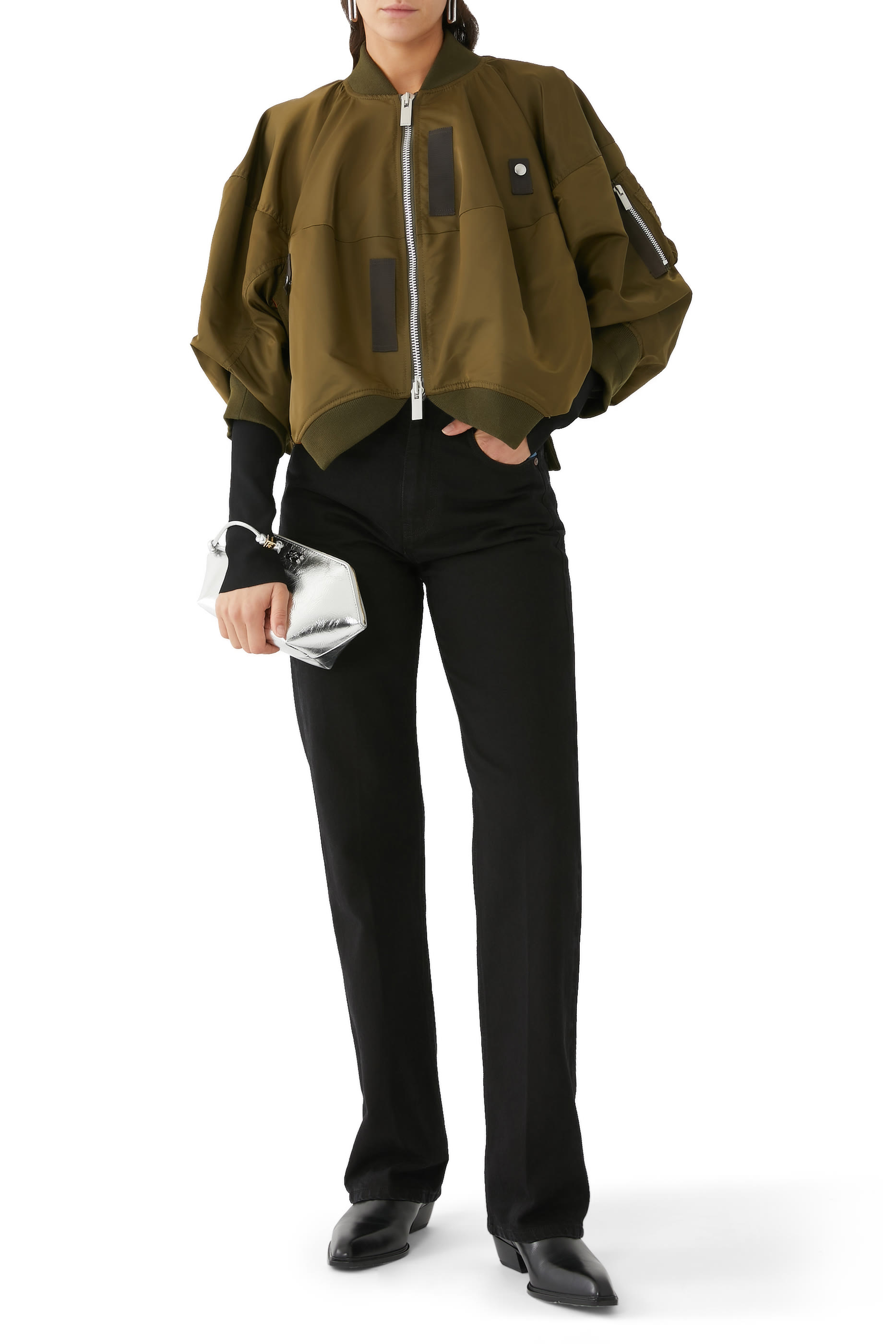 جاكيت نايلون تويل