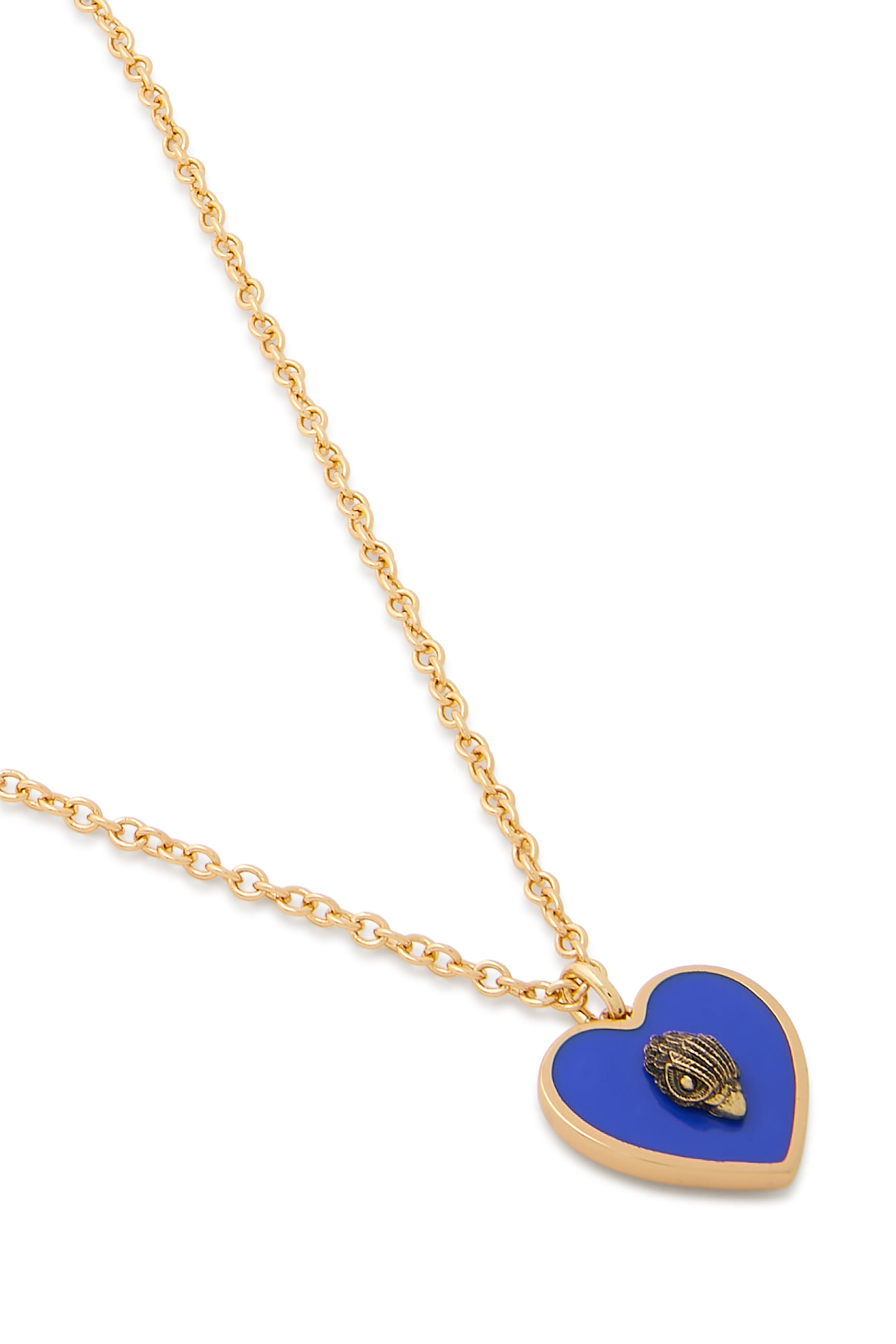 قلادة بدلاية بتصميم قلب بشعار الماركة