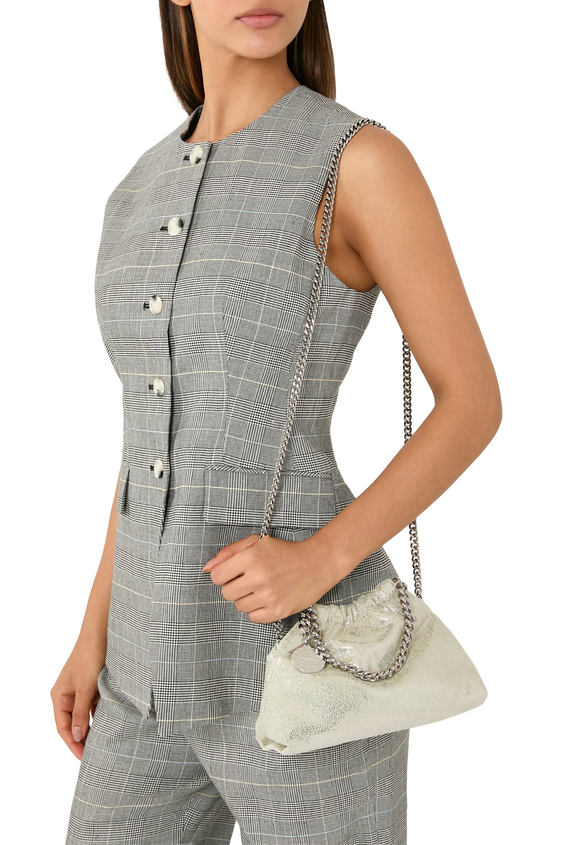 حقيبة كتف فالابيلا صغيرة بسلسلة