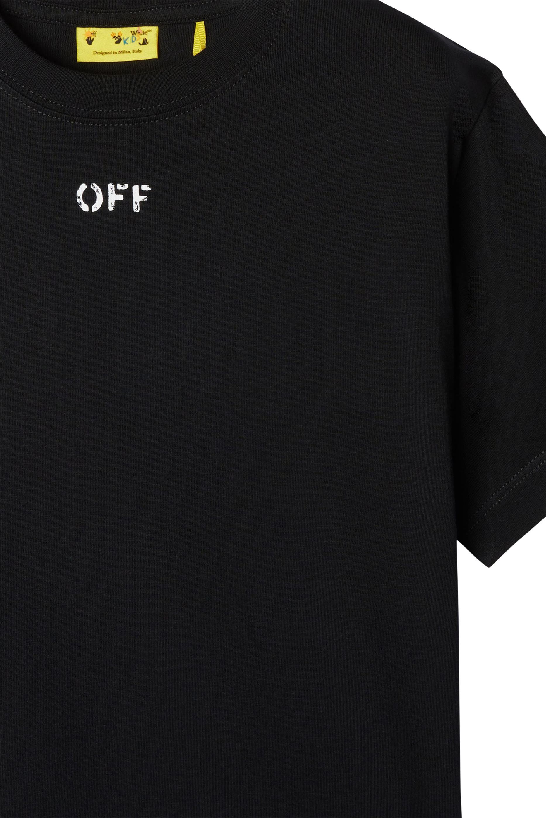 تيشيرت اوف ستامب بأكمام قصيرة للأطفال