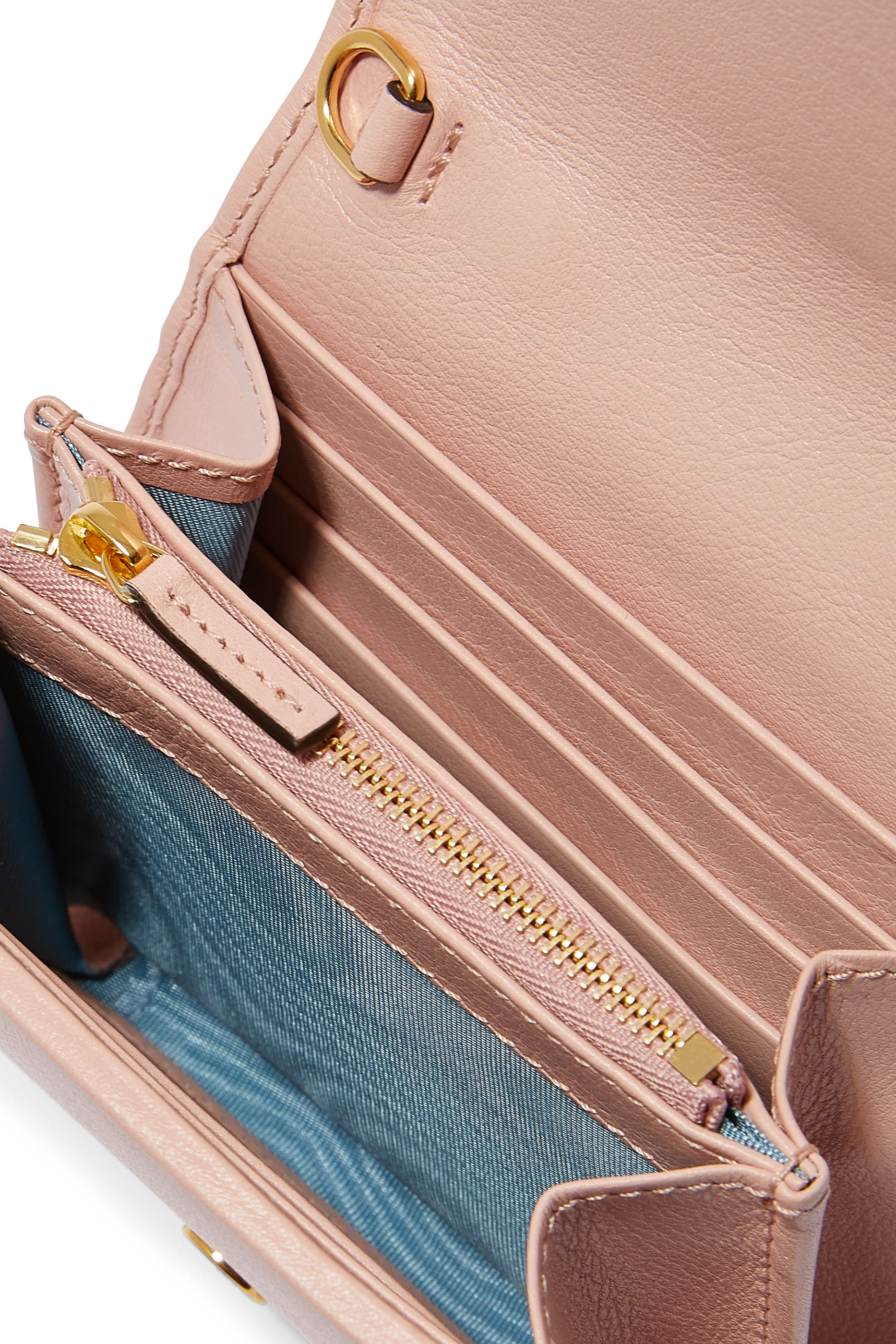 محفظة بلوندي متوسطة الحجم بسلسلة