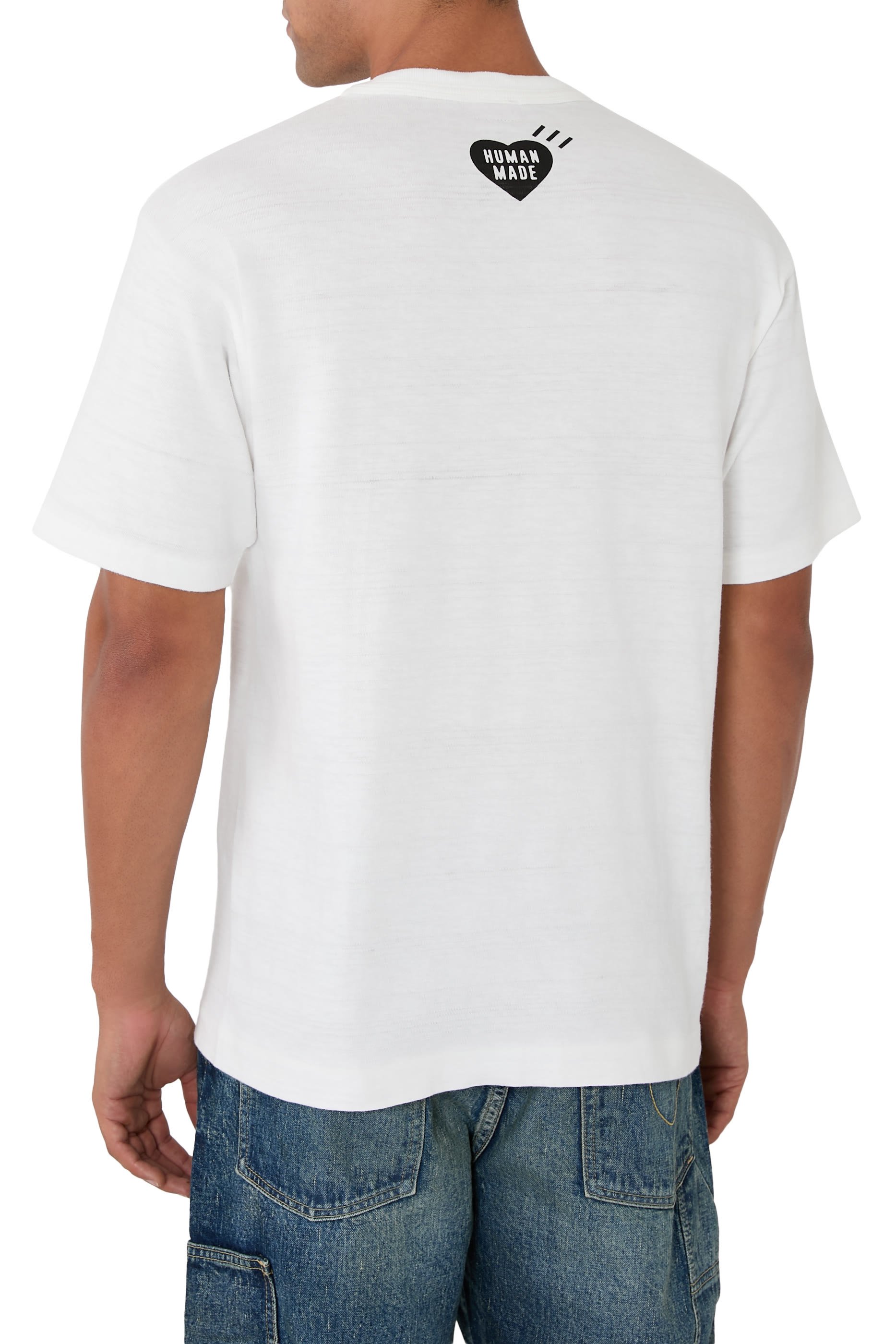 تيشيرت بطبعة بط طائر غرافيكية