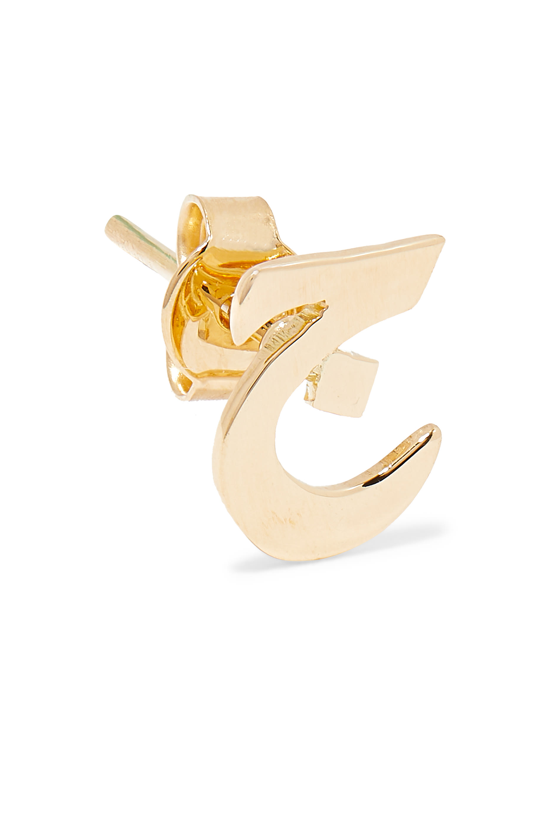 قرط على شكل حرف ج