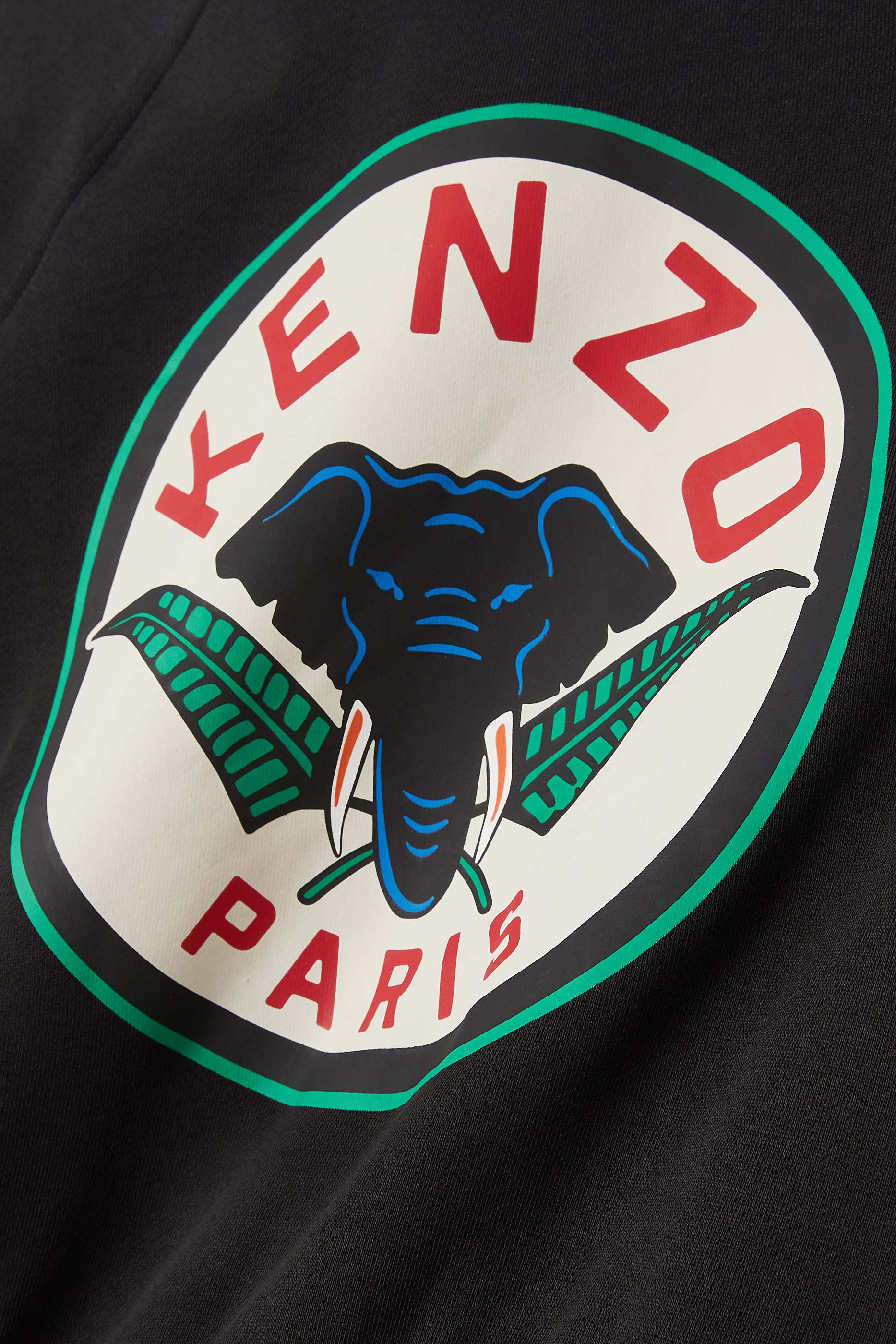 سويت شيرت بياقة ضيقة وشعار الماركة للأطفال