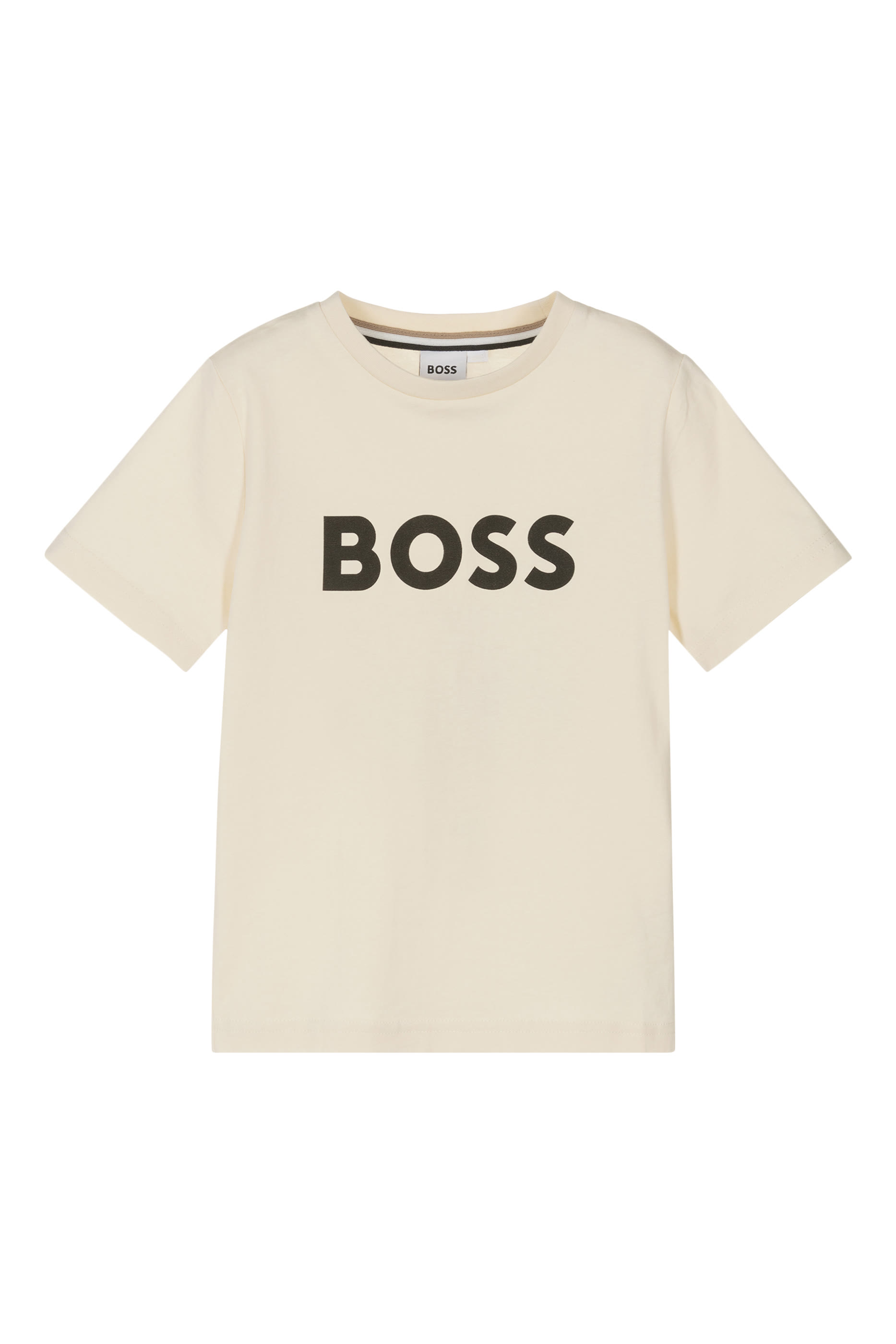 تيشيرت بشعار الماركة للأطفال