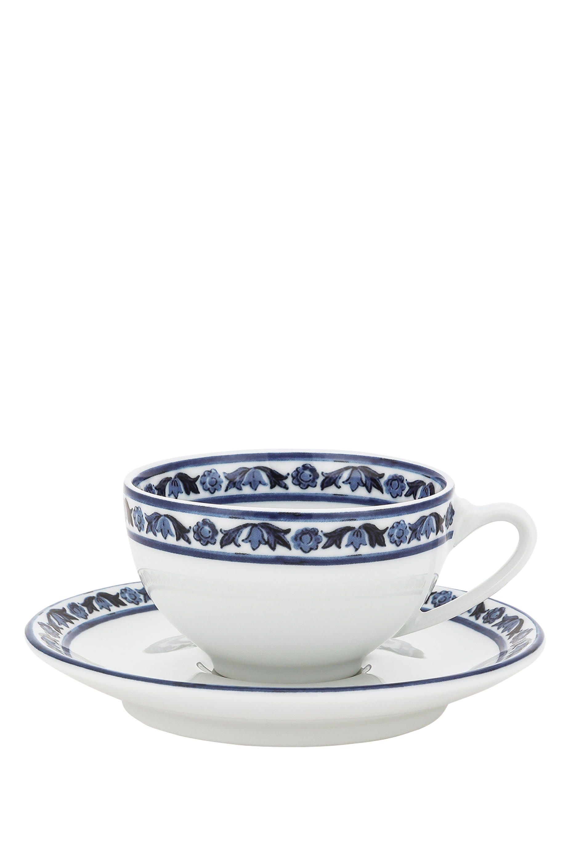 مجموعة طبق وفنجان قهوة بلو ميديتيرانيو، 2 قطع