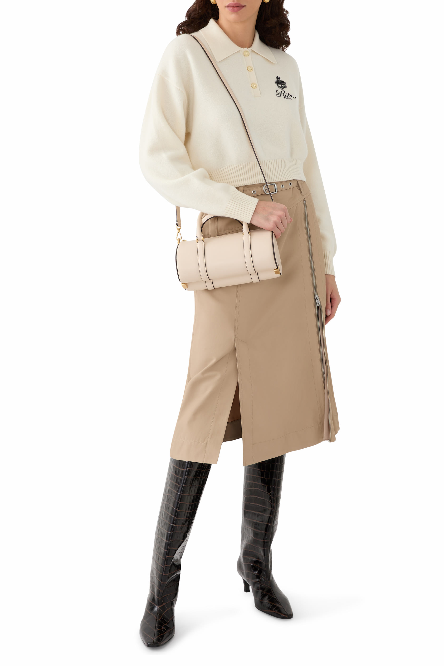 حقيبة كروس جلد