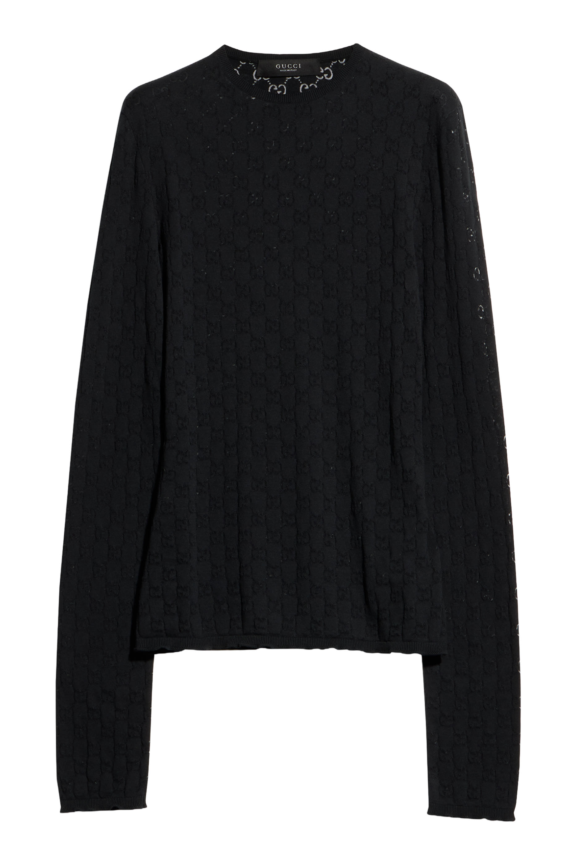 تيشيرت ديفوريه بنقشة حرفي شعار الماركة قطن