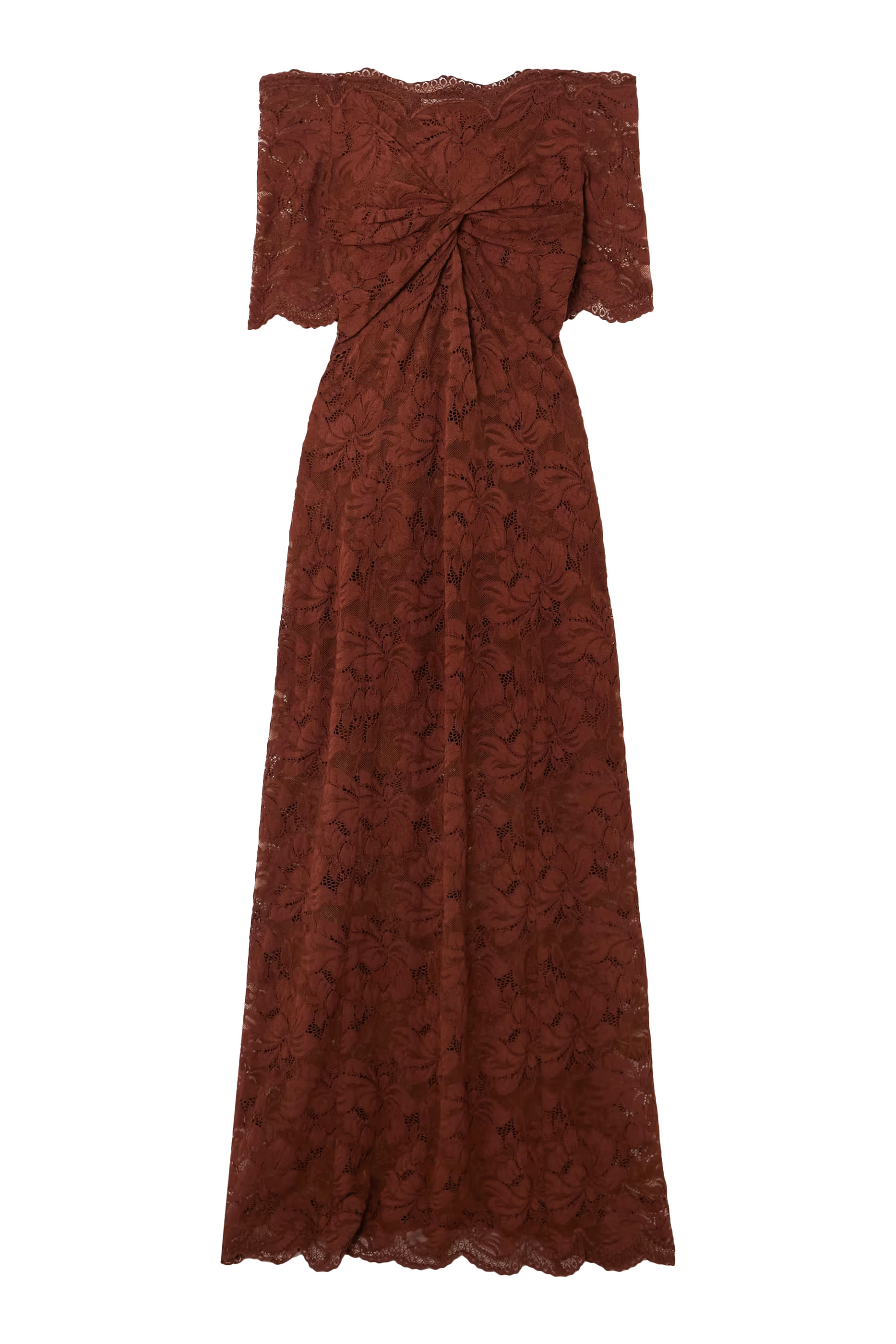 فستان طويل دانتيل