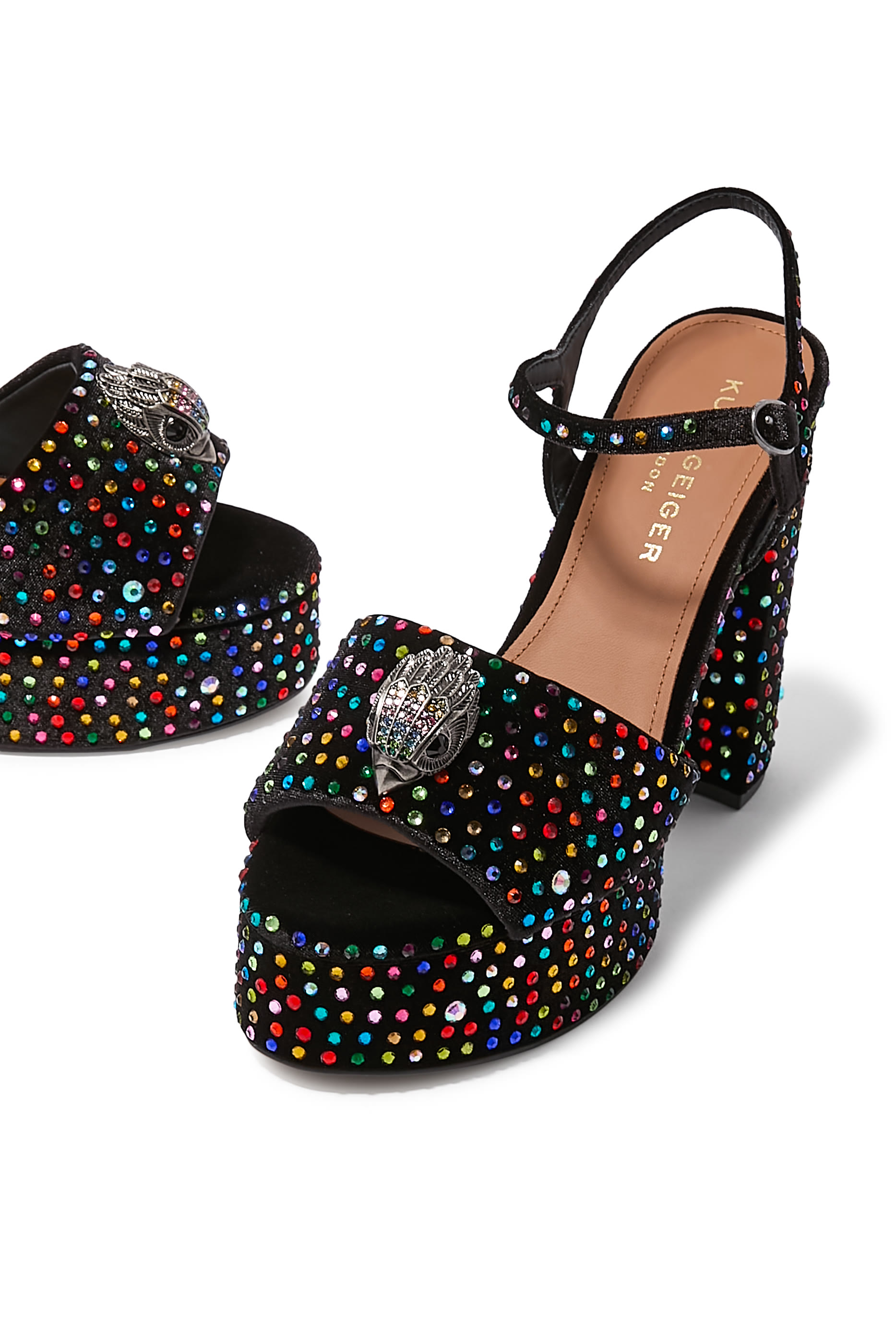 صندل كنسينغتون بنعل سميك وكعب