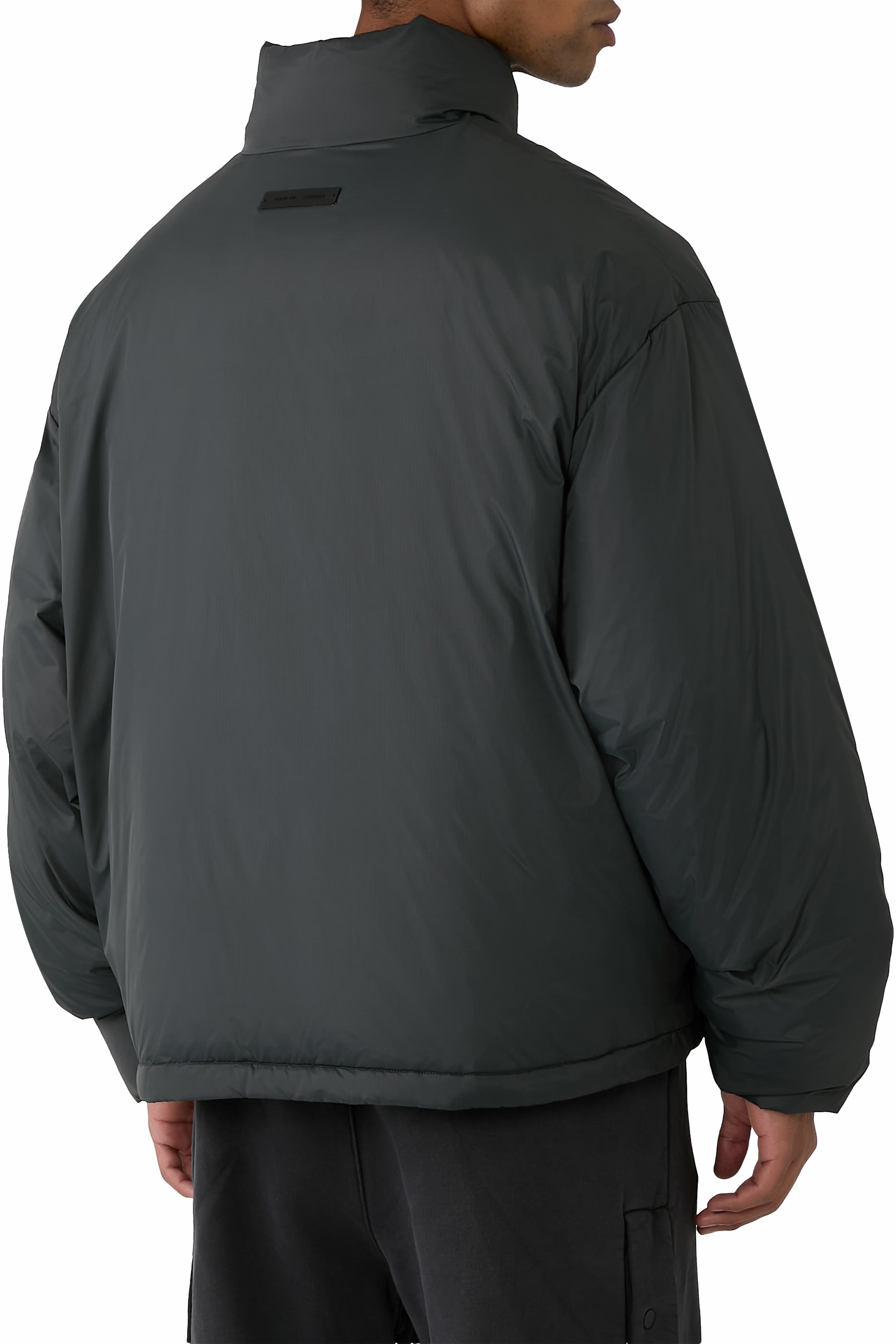 جاكيت ريبستوب بتصميم منفوخ نايلون