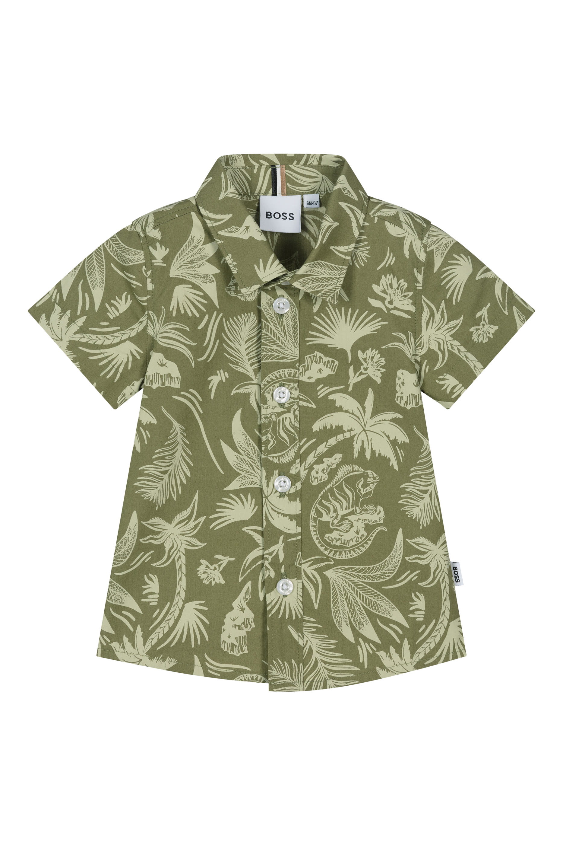 قميص بأكمام قصيرة للأطفال