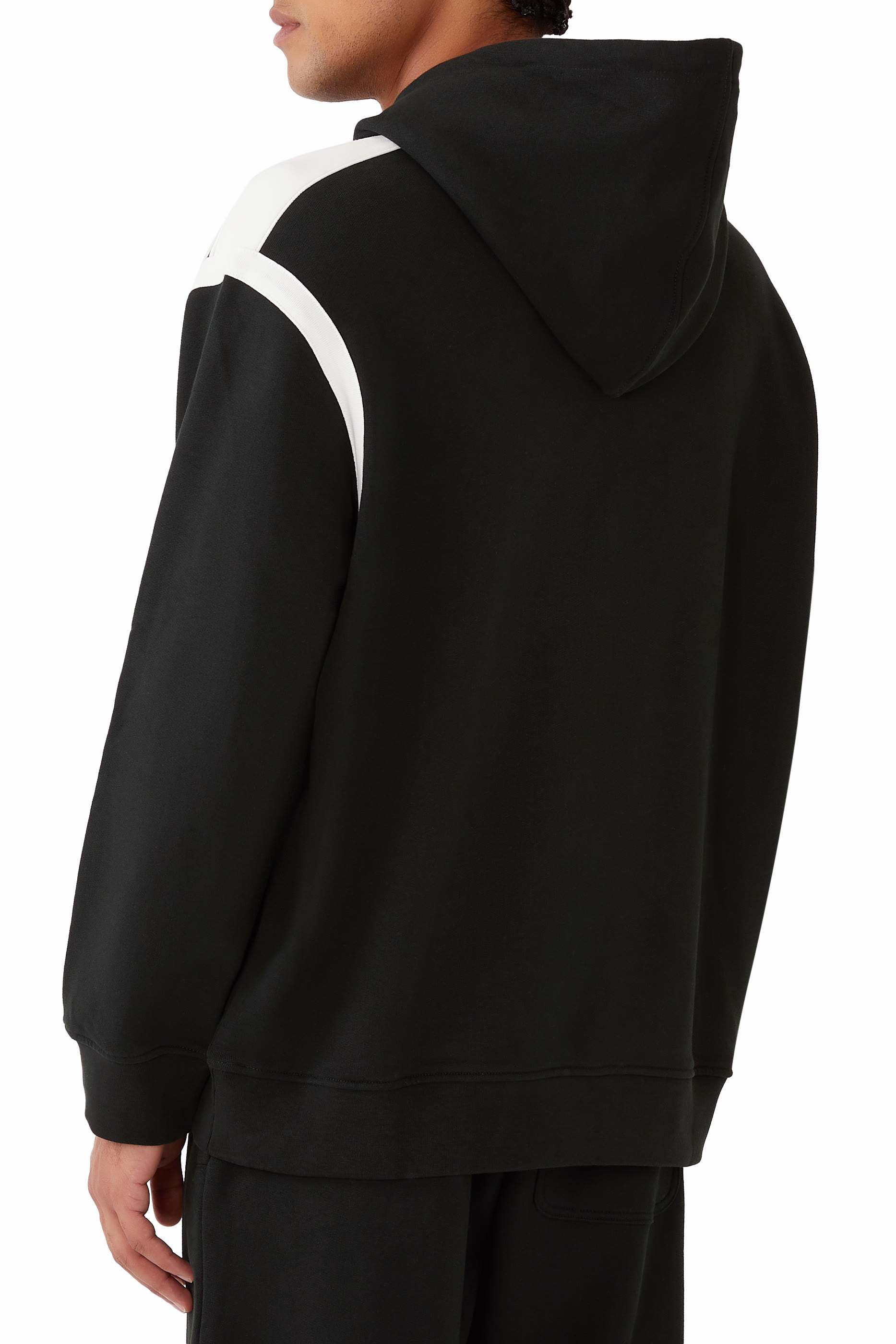 سويت شيرت ذا جريد بغطاء رأس بشعار الماركة