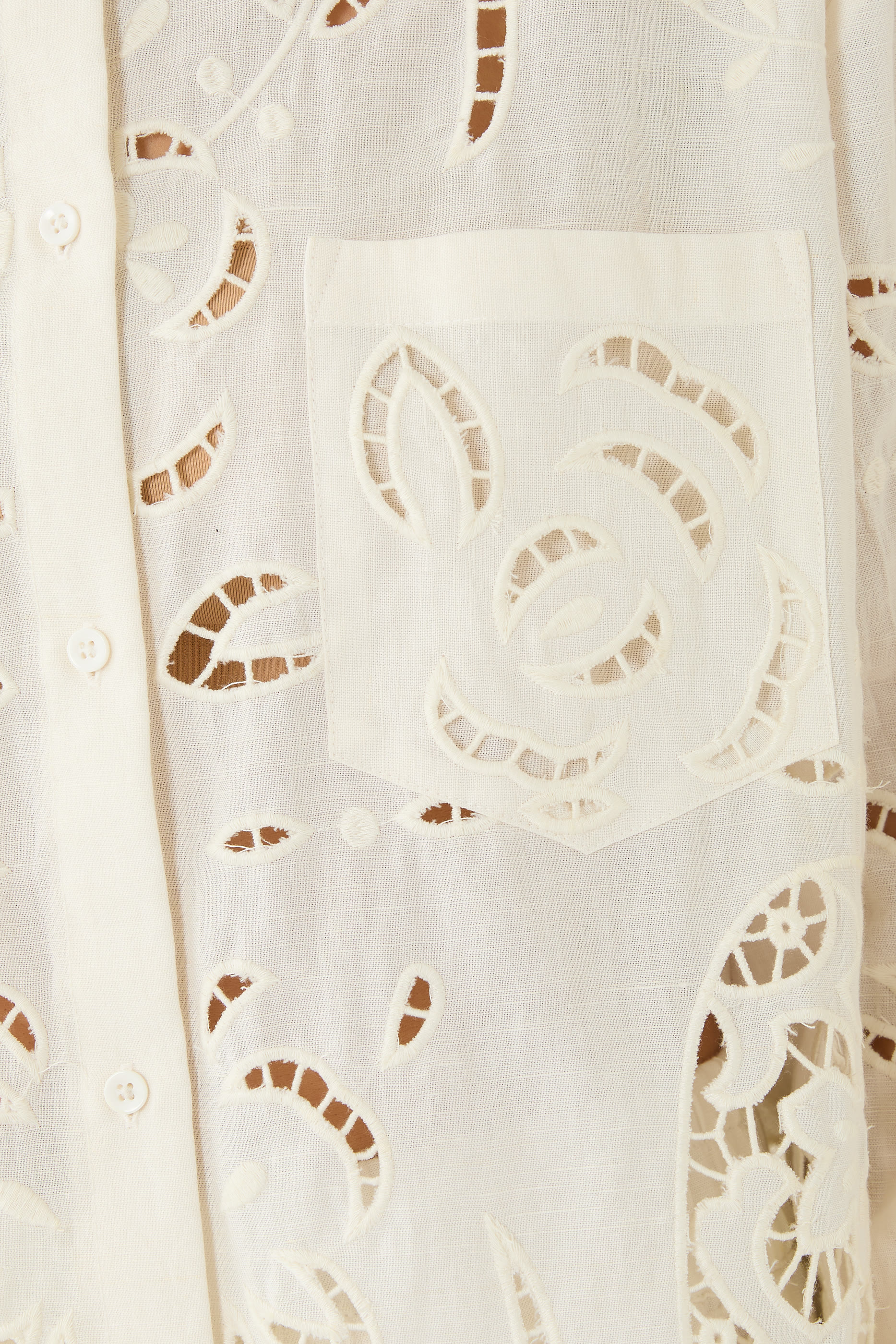 قميص فاينلي أيليت بصف أزرار وقصة فضفاضة