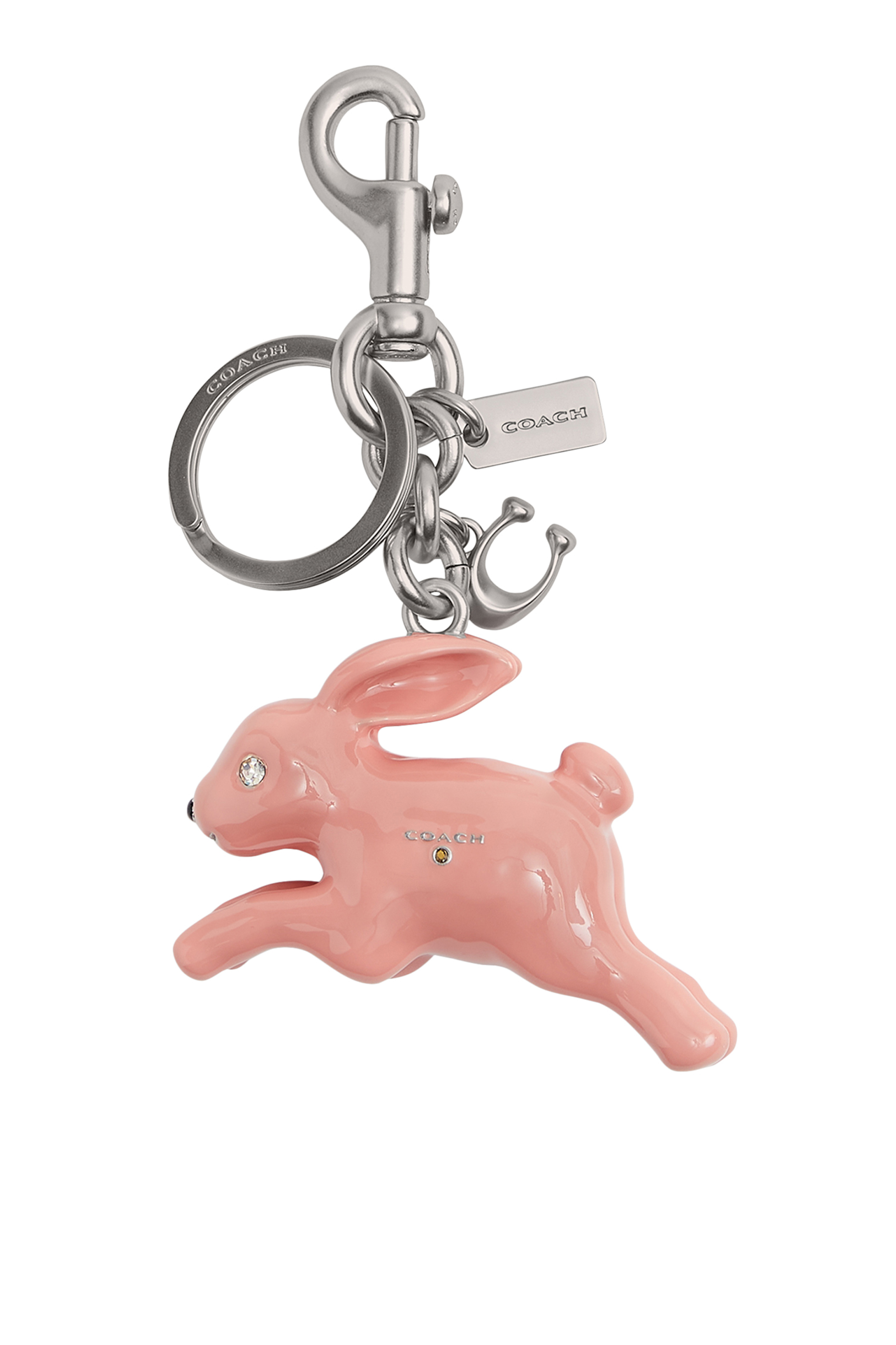 حلية حقيبة بتصميم أرنب