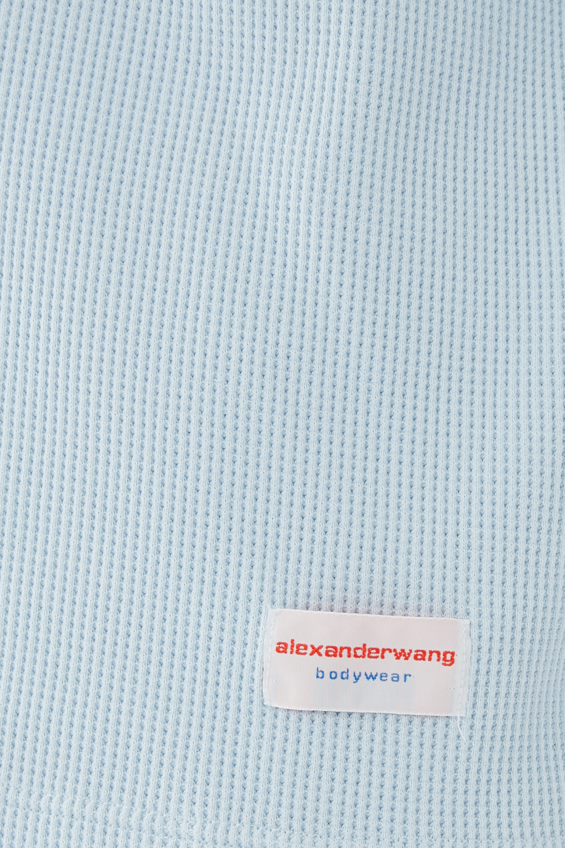 بلوزة بأكمام طويلة نسيج متشابك حراري