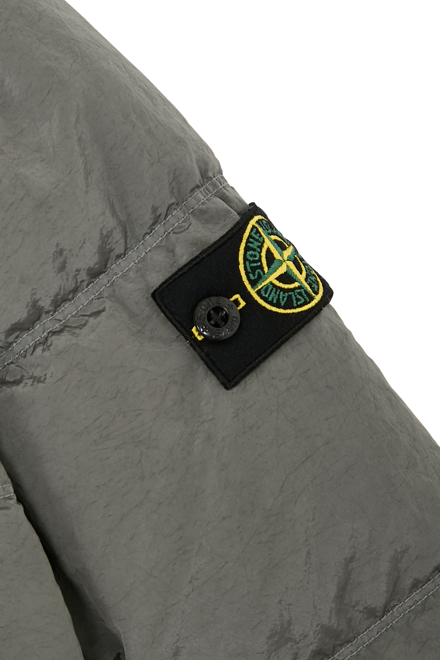 جاكيت باركا قصير بتصميم مبطن بالزغب للأطفال