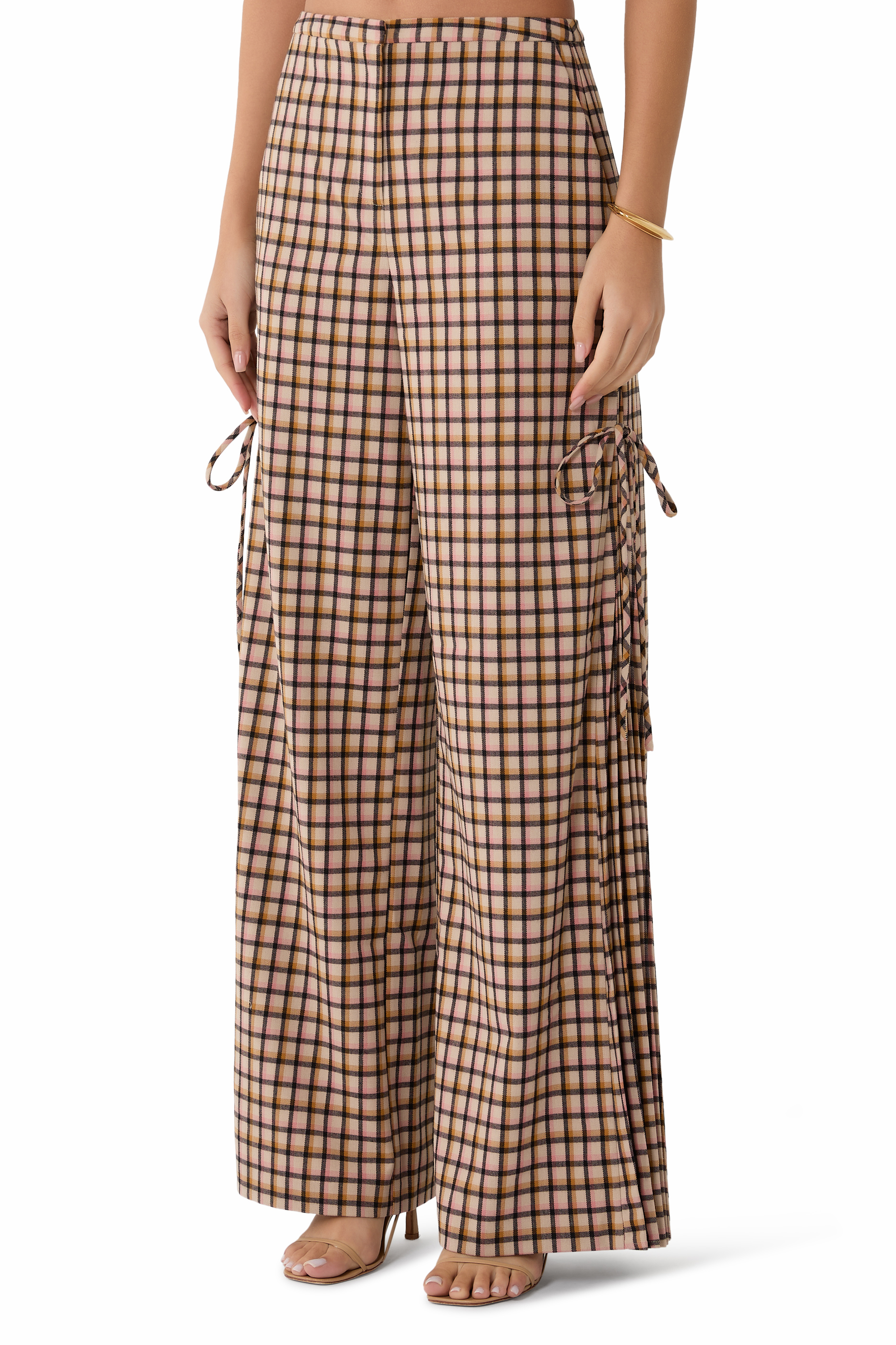 بنطال كارلوس بأربطة جانبية