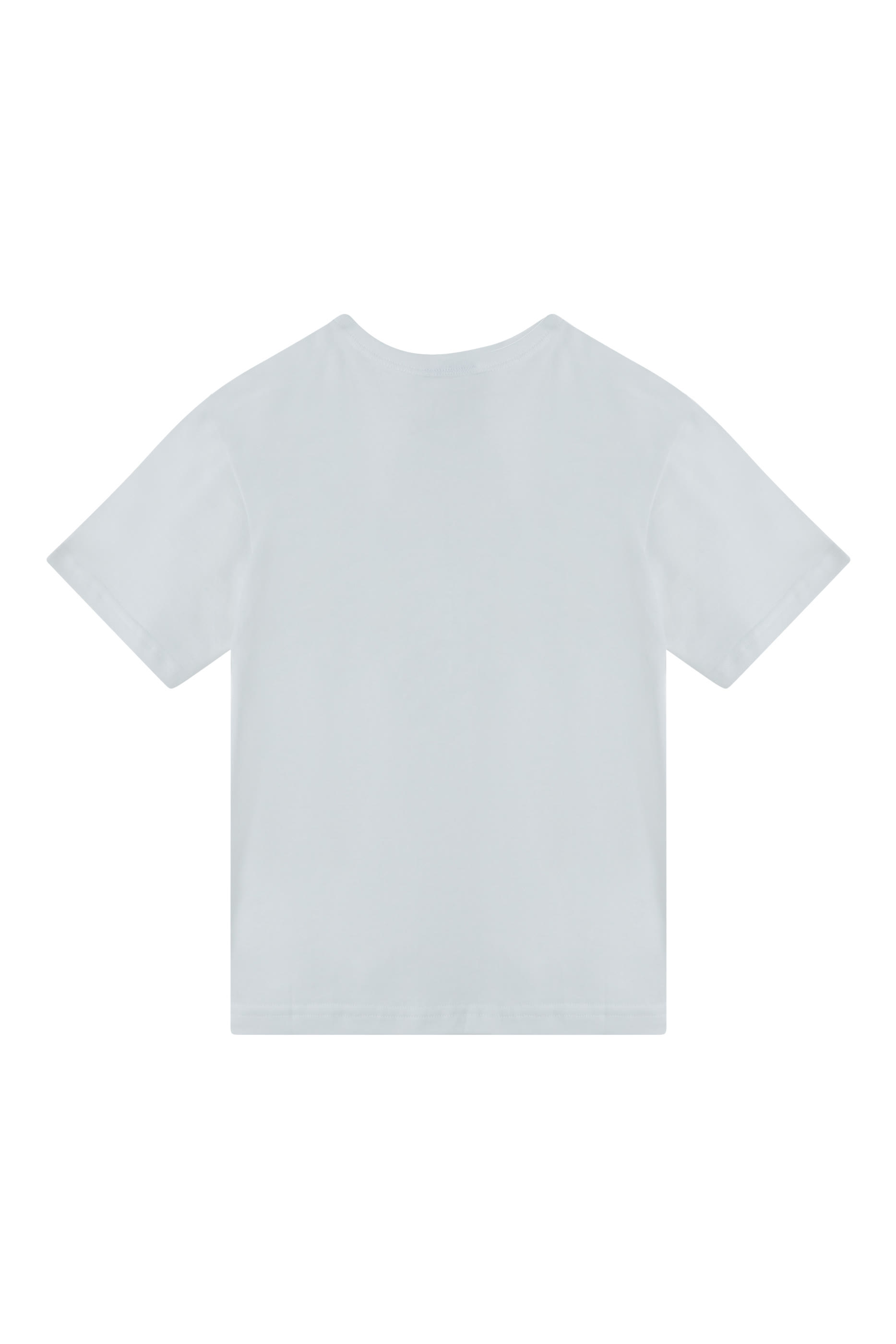 تيشيرت جرسيه للأطفال برقعة بشعار الماركة