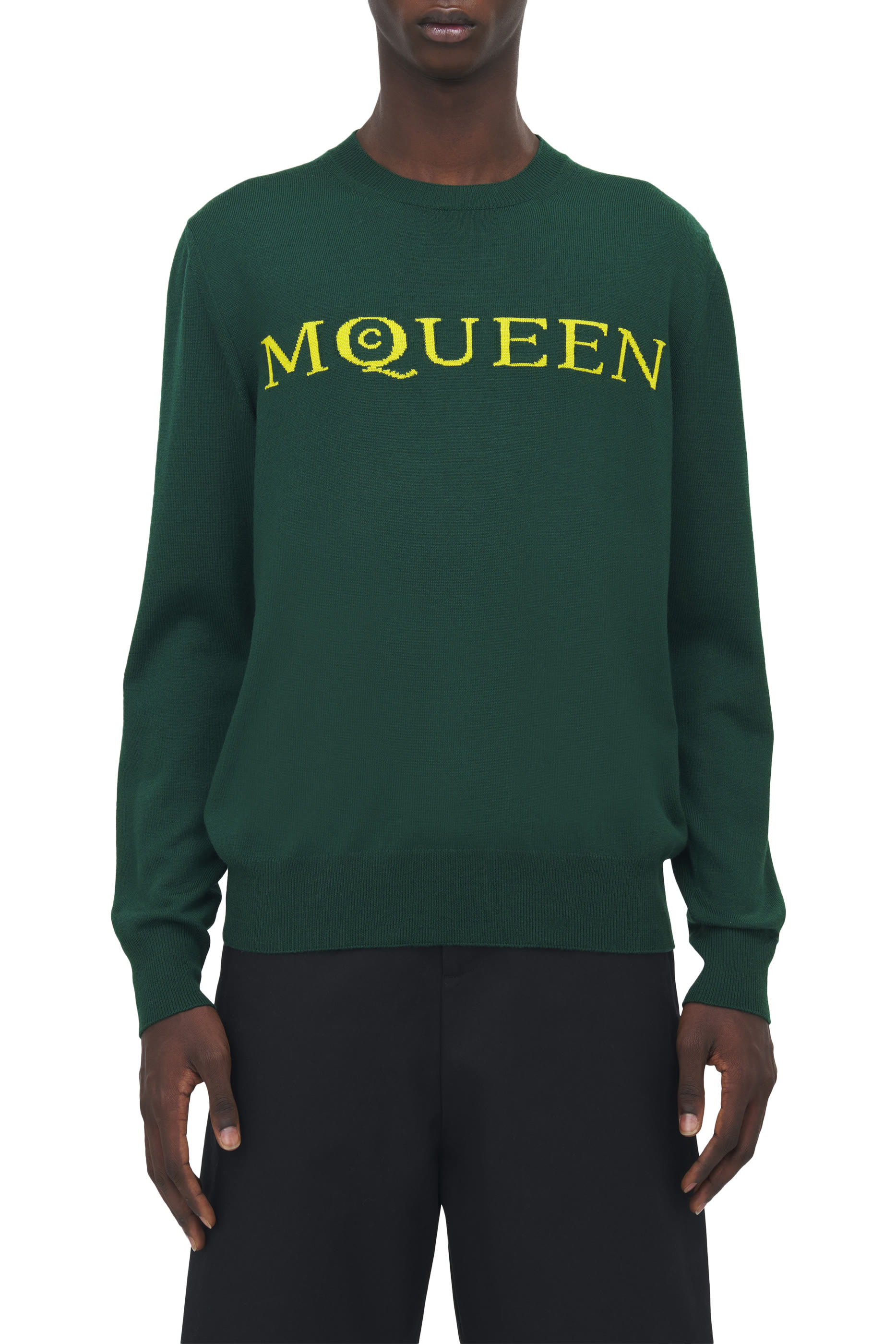 Merino Wool Logo Jumper 