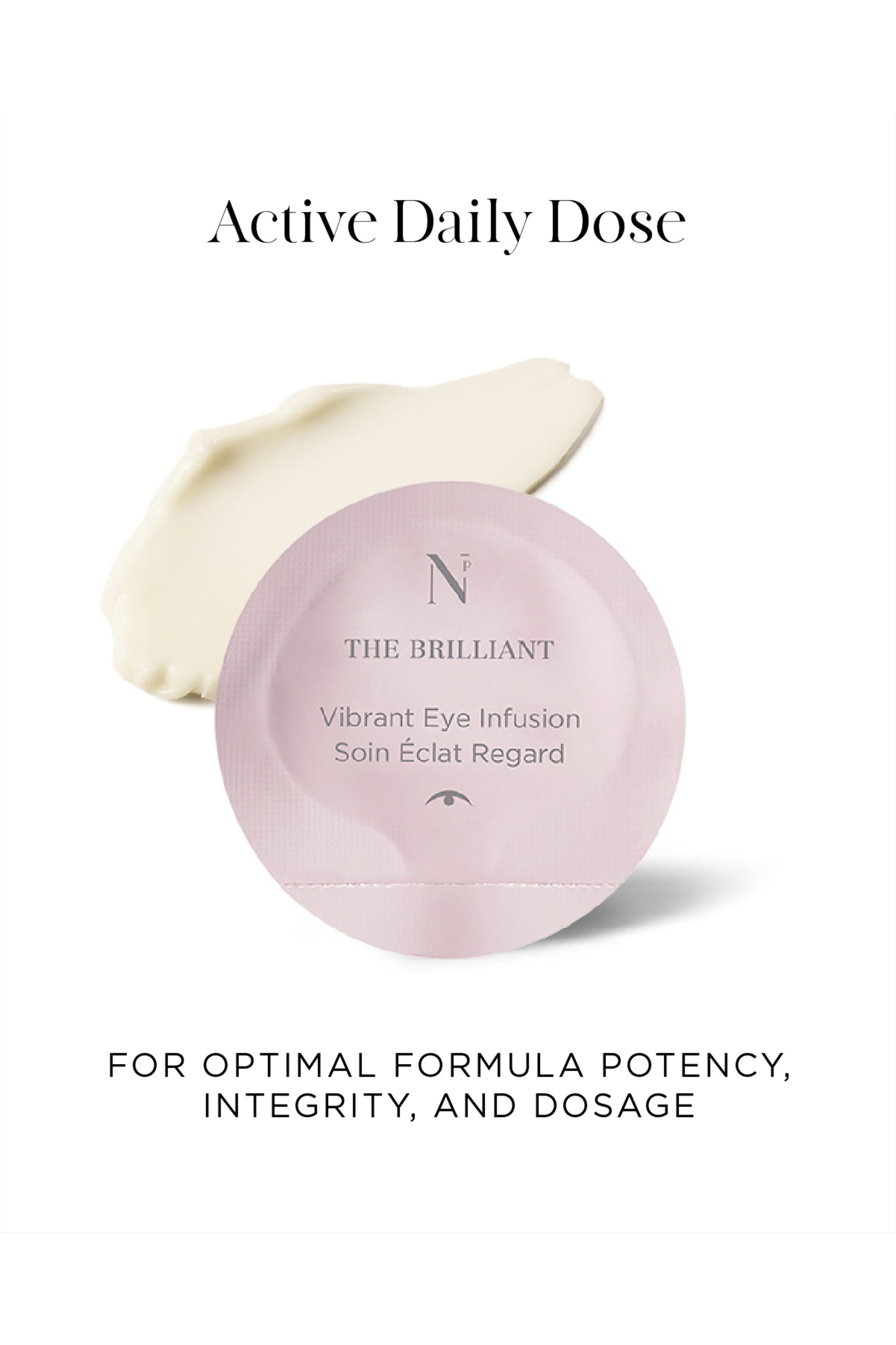 عبوة إعادة ملء كريم العين بريليانت فايبرنت