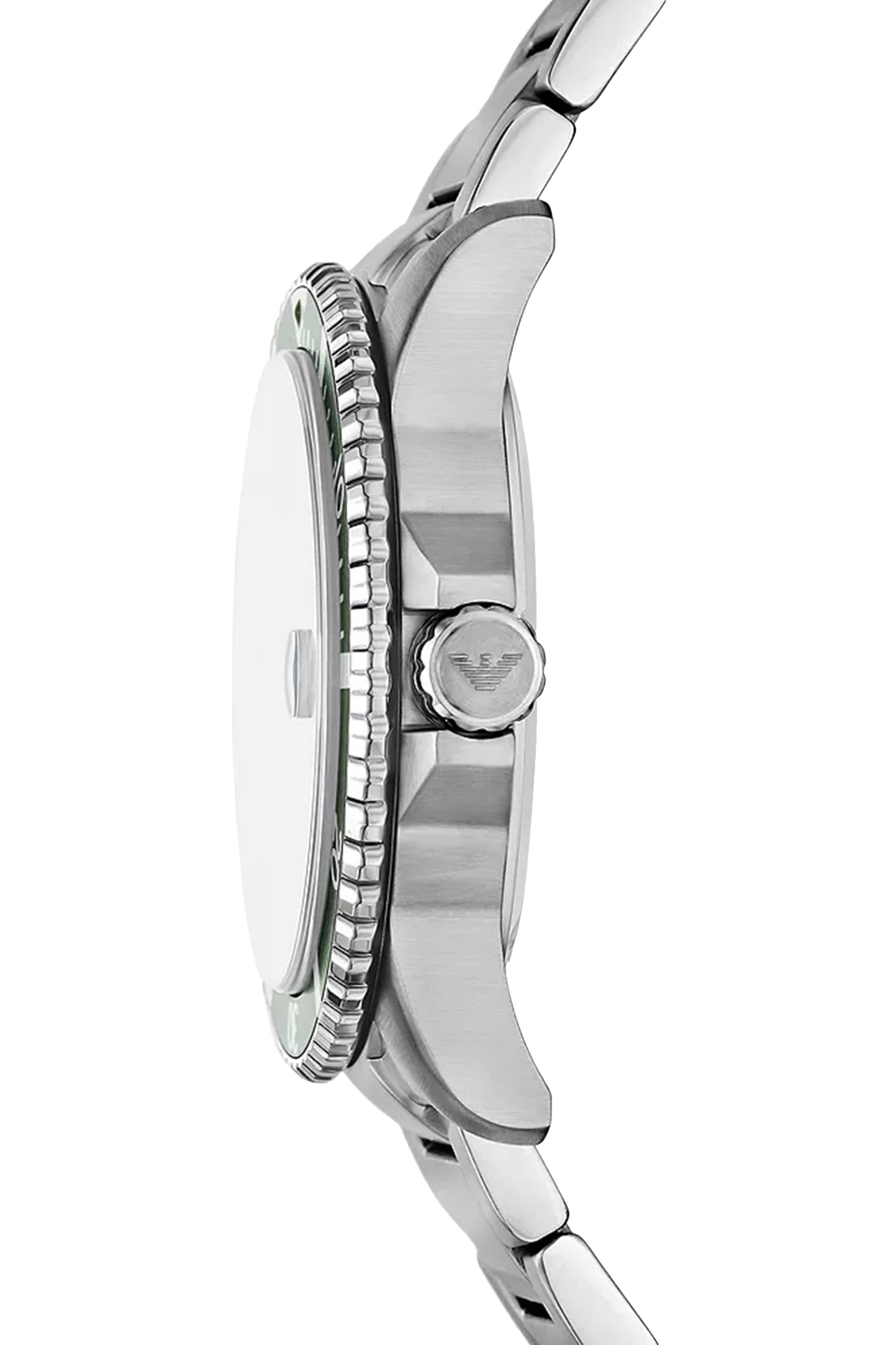 ساعة وورلد إكسبلورر بحركة تاريخ ثلاثية العقارب، ستانلس ستيل