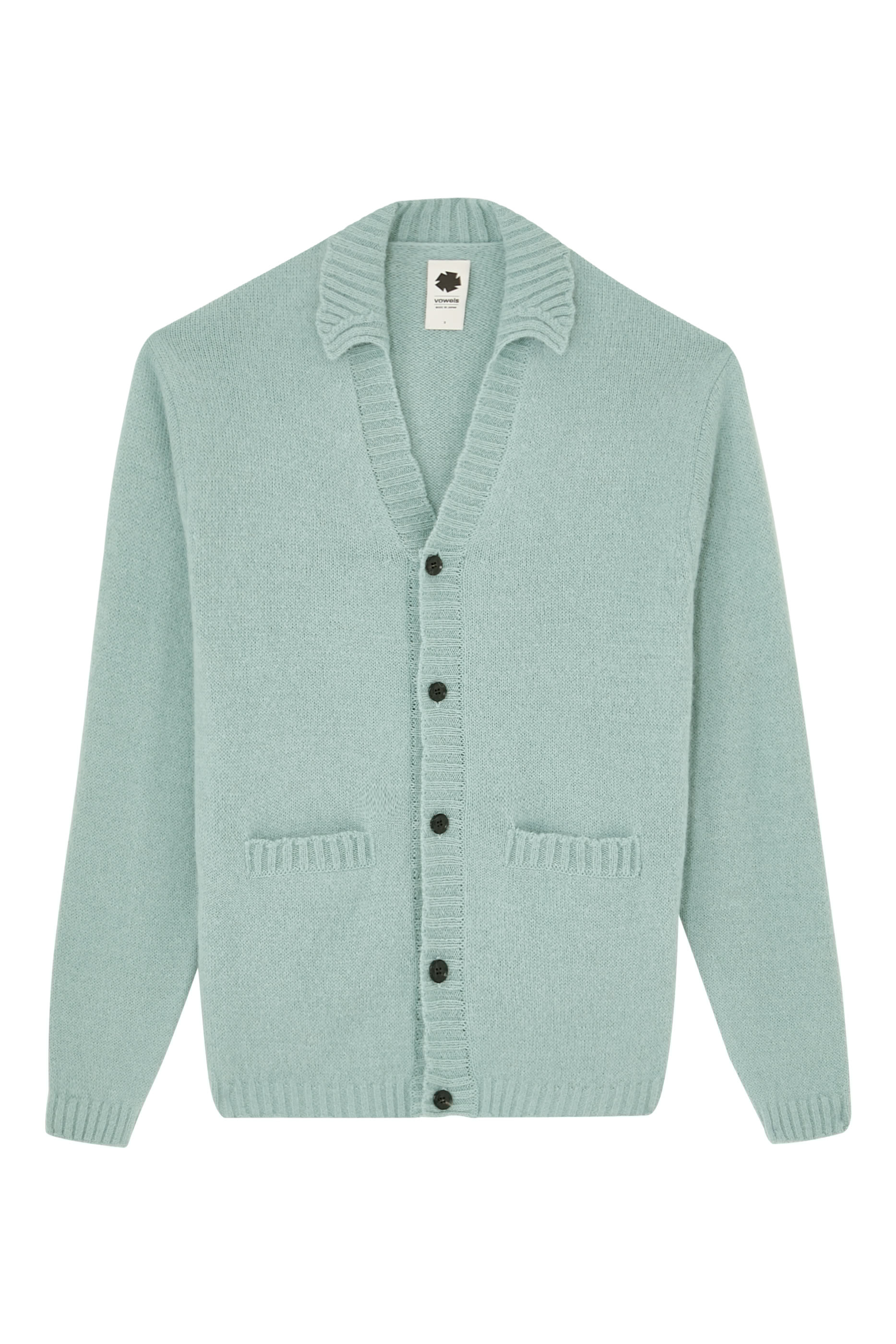 كارديجان بنمط قميص بأزرار