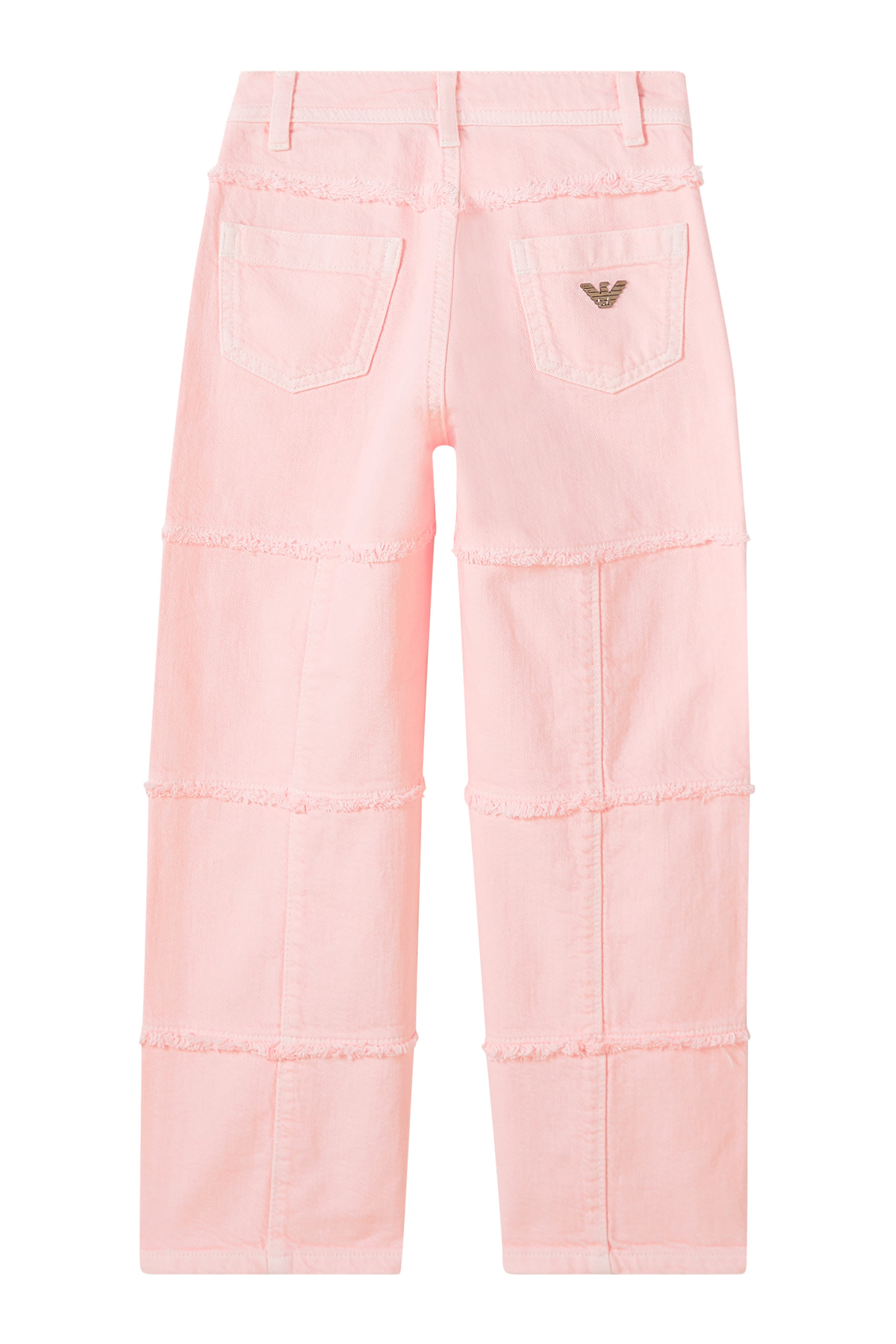 بنطال جينز بقصة ساق واسعة للأطفال