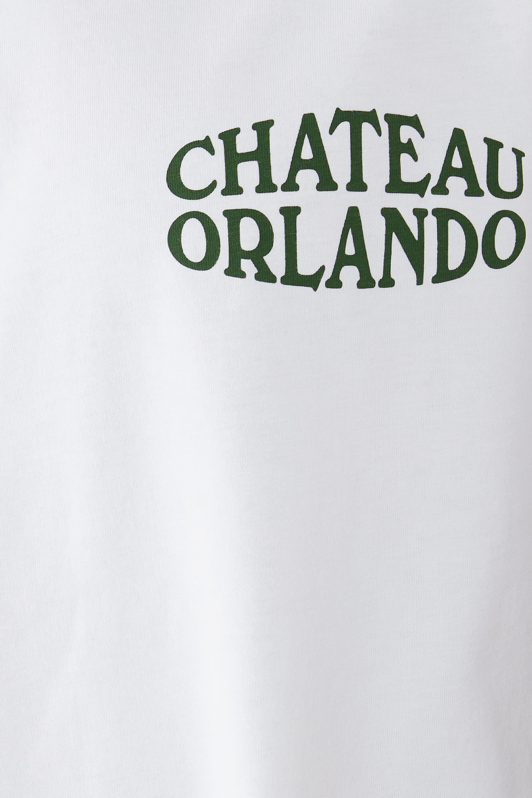 تيشيرت بطبعة شعار الماركة