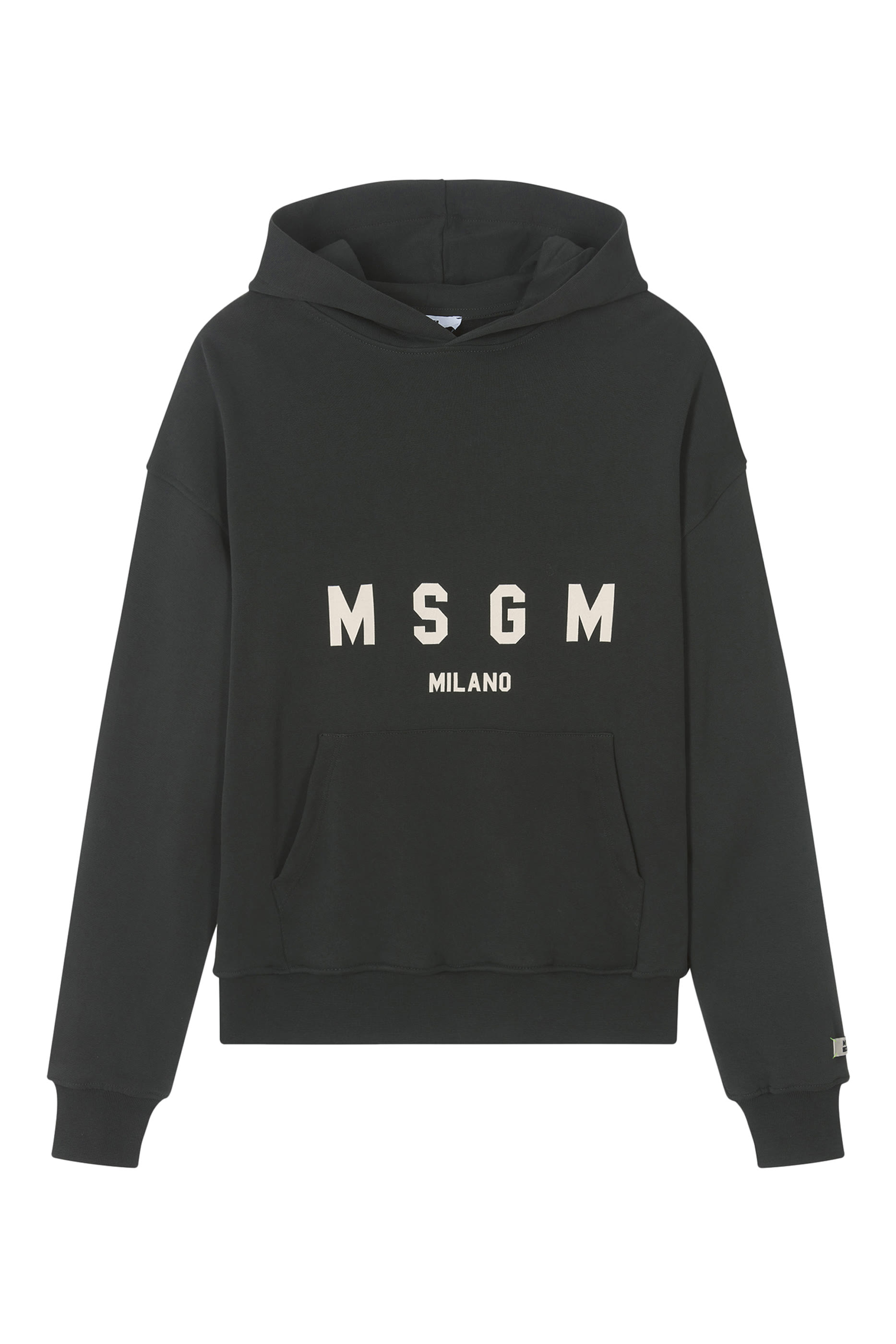 هودي بطبعات شعار الماركة قطن للأطفال