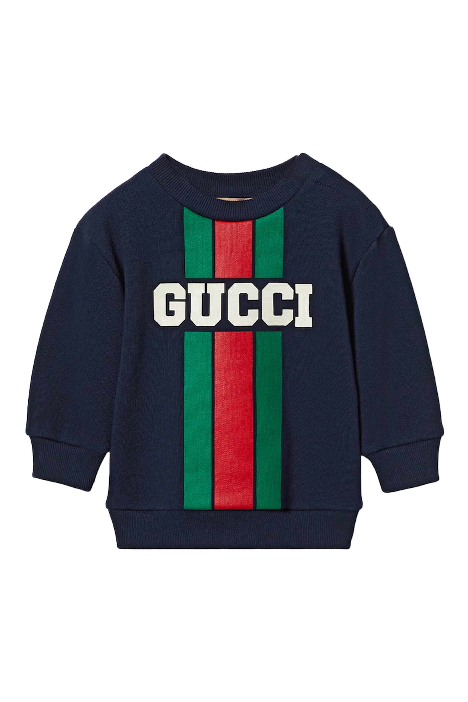 سويت شيرت بشعار الماركة قطن للأطفال