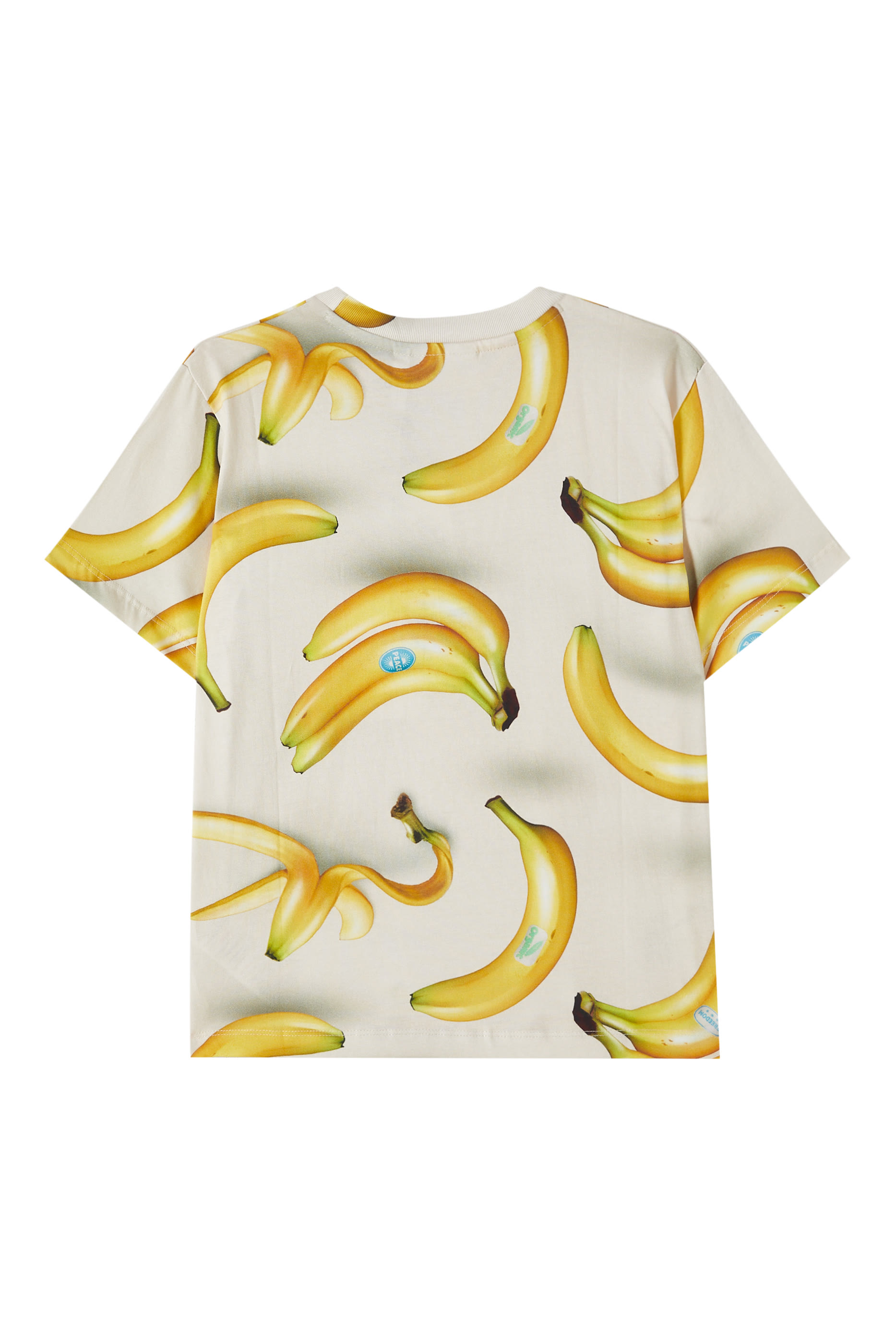 تيشيرت بطبعة بيس قطن عضوي للأطفال