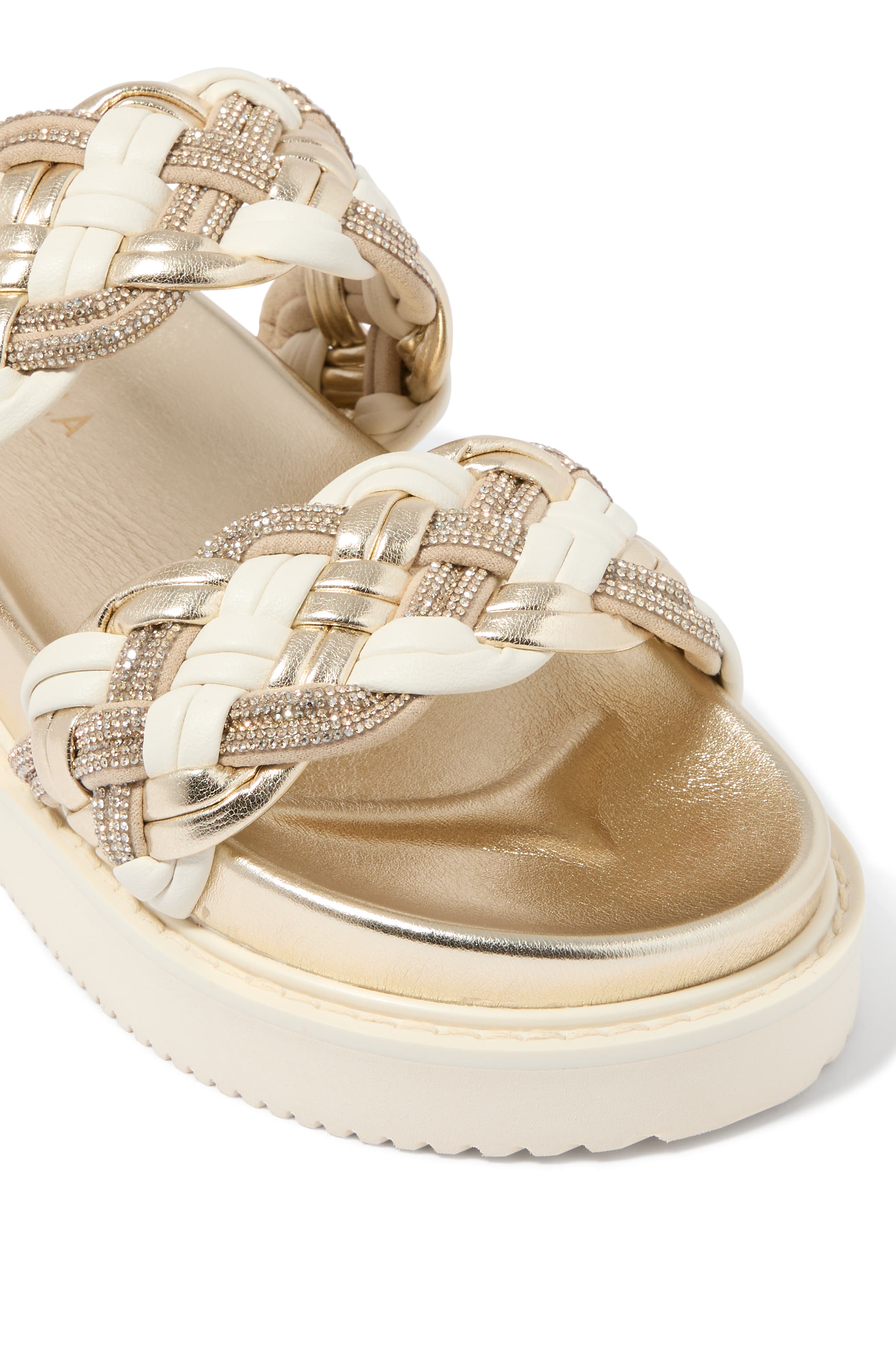 صندل كارفيلا مايلا بنعل سميك