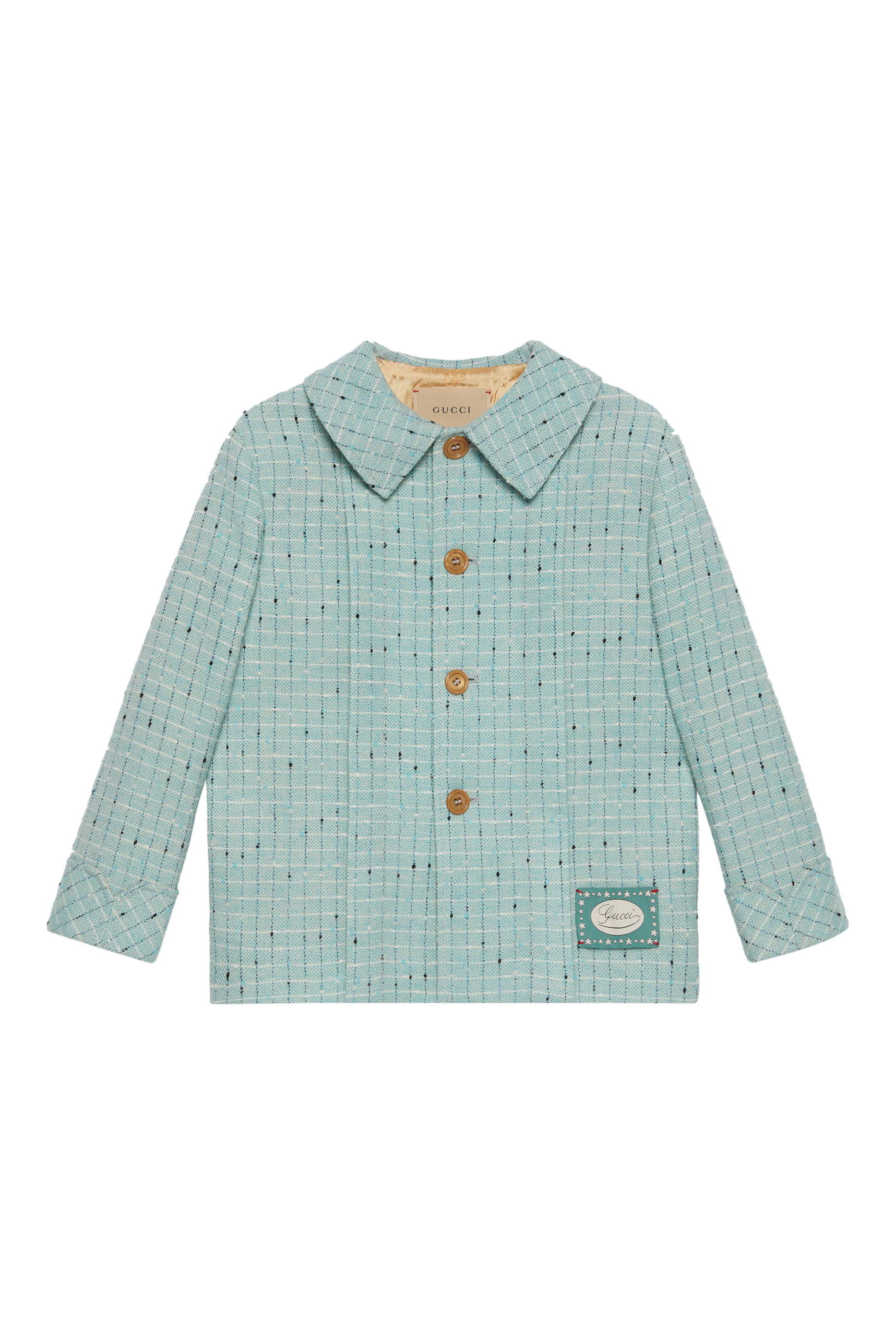 معطف للأطفال بنقشة مرعات صوف دامير