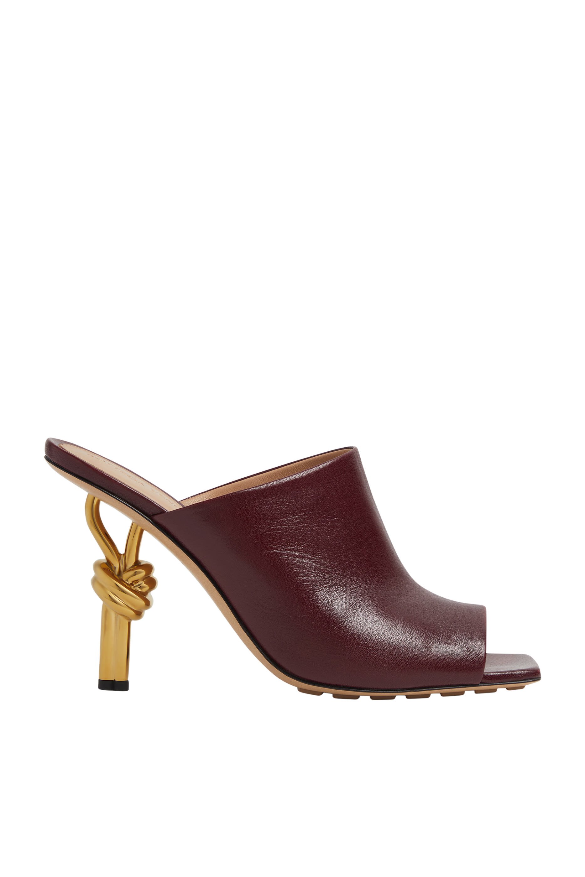 حذاء مفتوح من الخلف 90 مزين بعقدة 