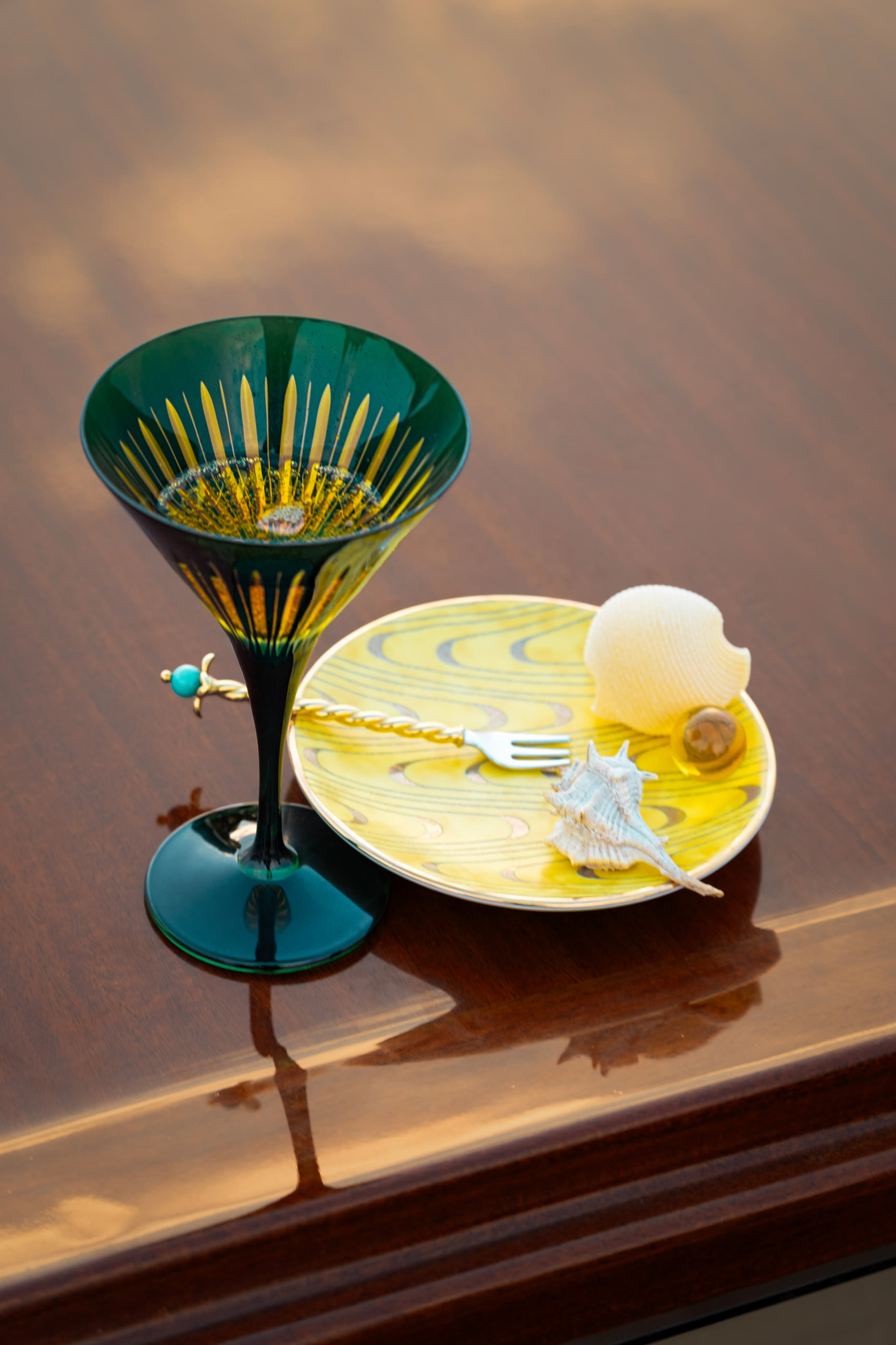 Fortuny Apollo Canapé Plates - Set Of 4