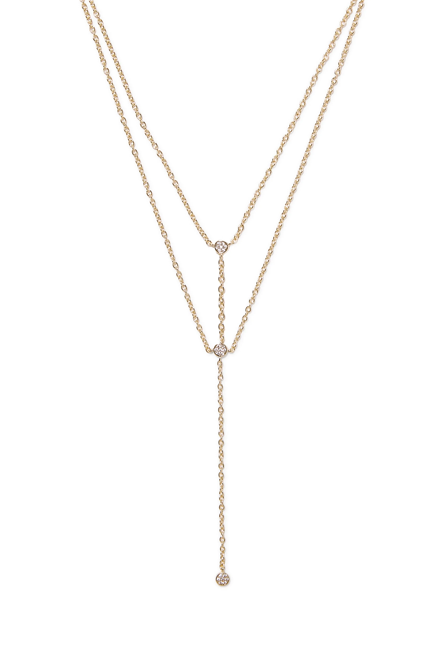 قلادة مزينة بحليتين