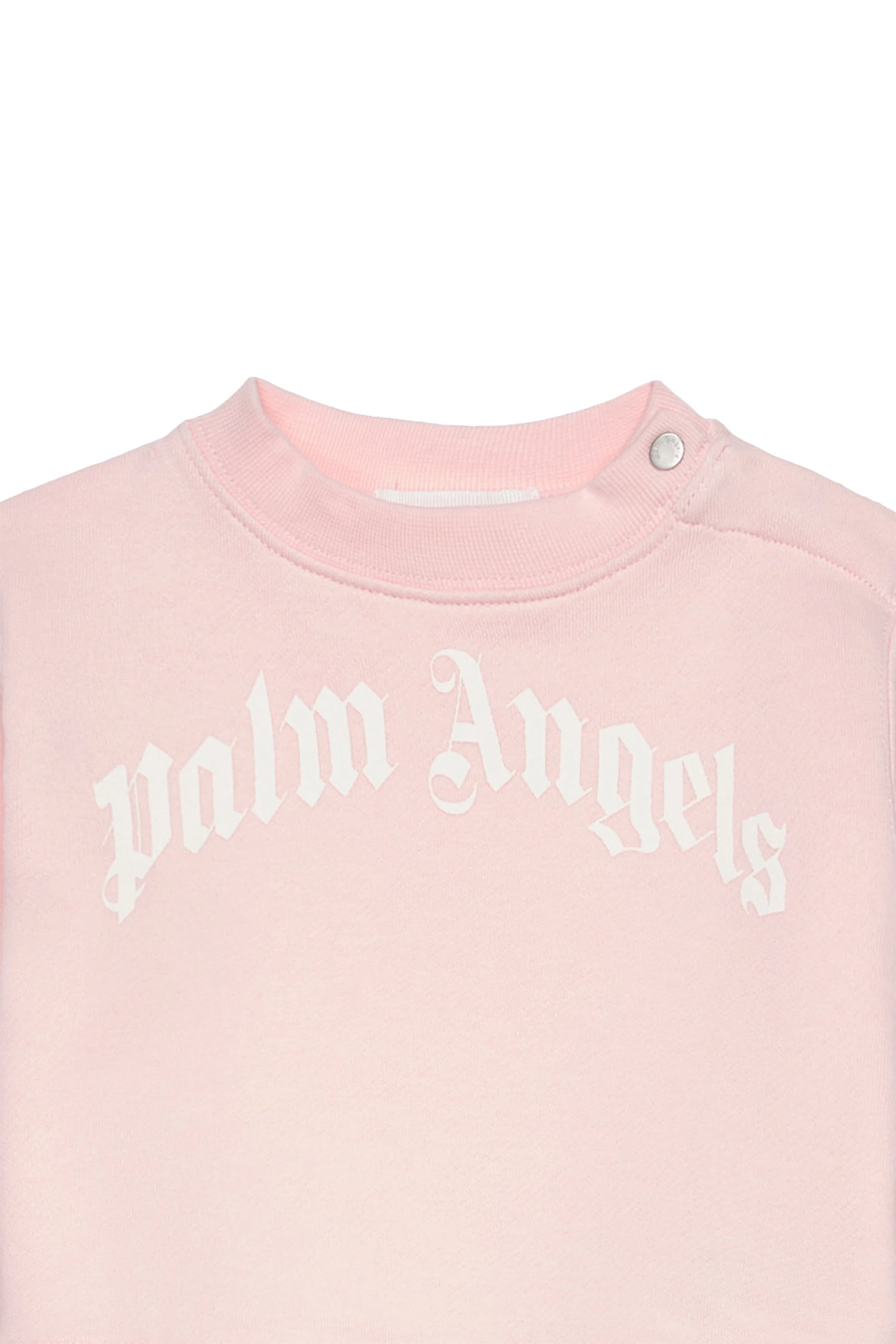 سويت شيرت بشعار الماركة منحني للأطفال