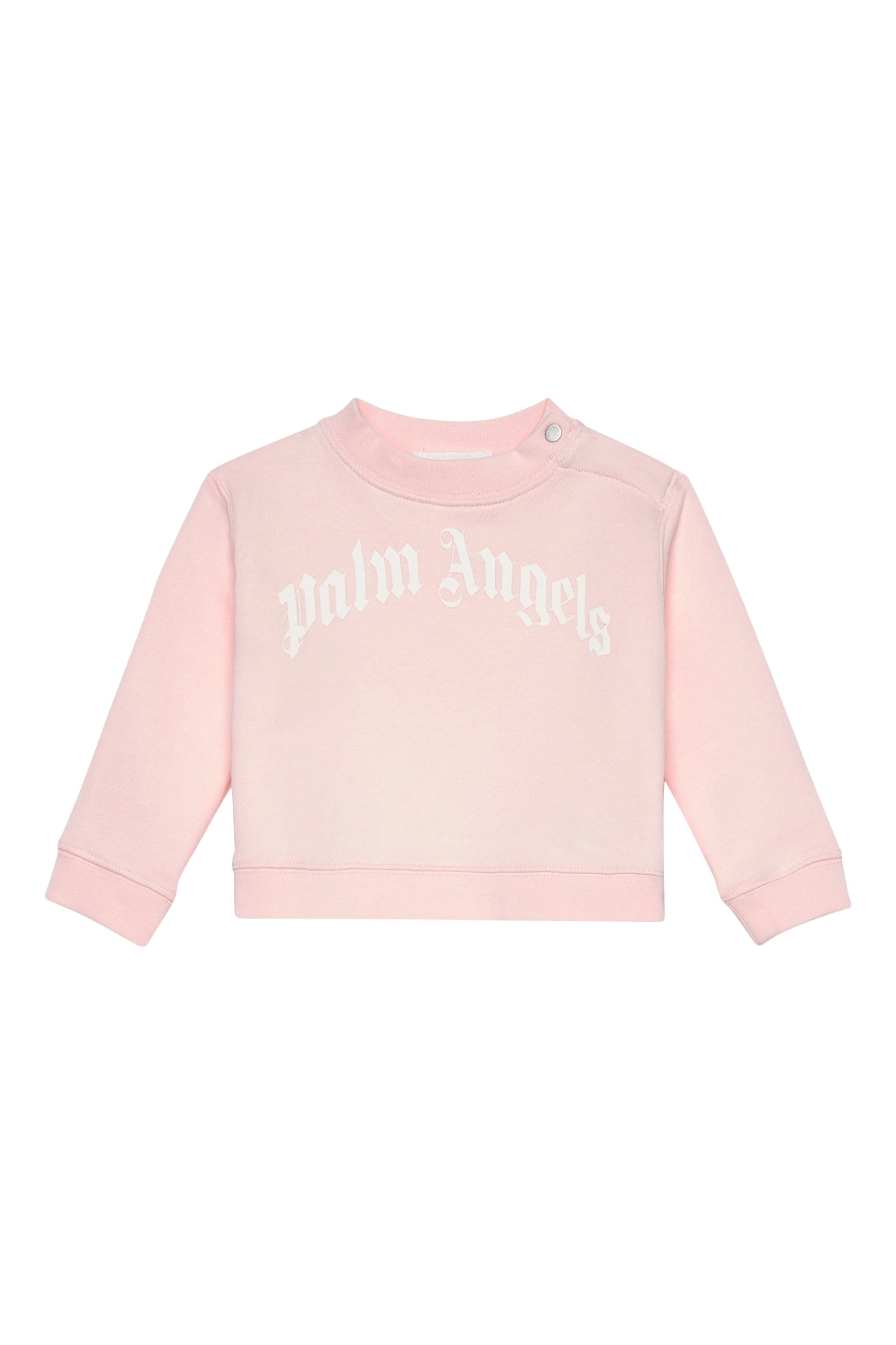 سويت شيرت بشعار الماركة منحني للأطفال