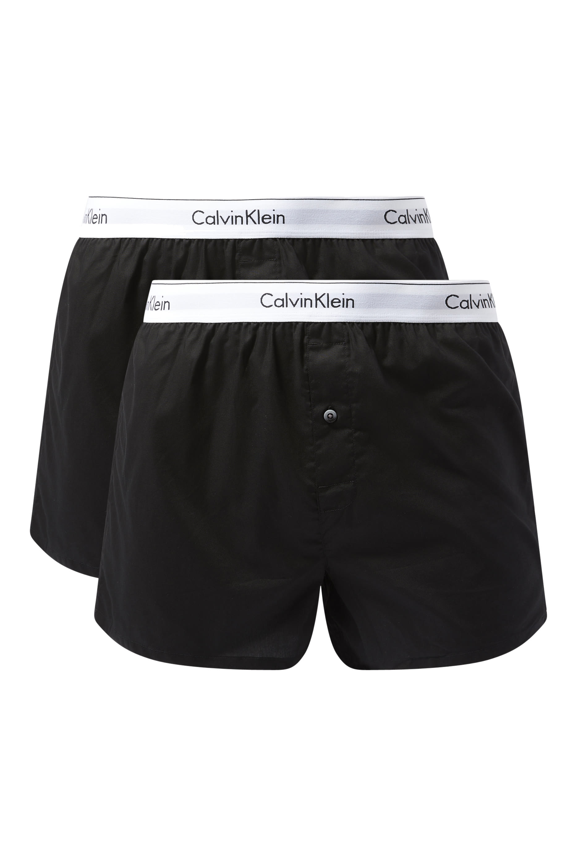 Modern Cotton Slim Fit Boxers, Set of 2
