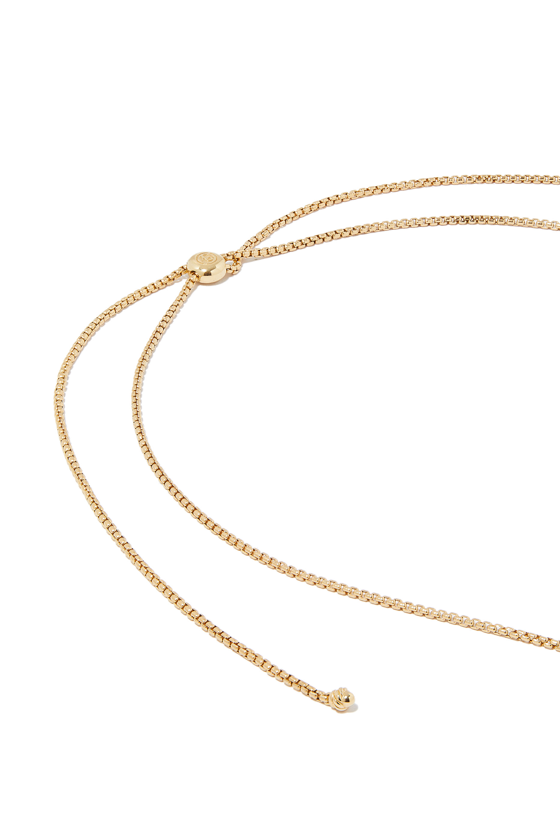 قلادة بدلاية ناعمة بتصميم حلقات متصلة