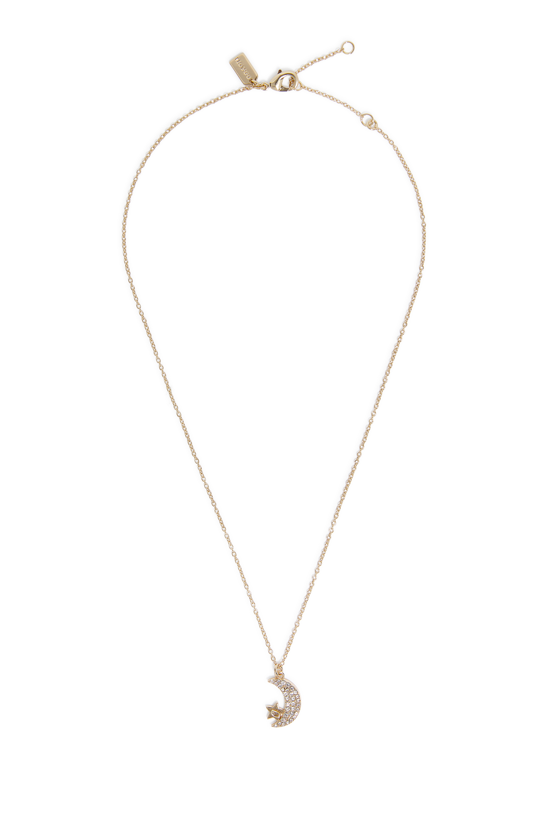 طقم أقراك وقلادة بحلي بتصميم قمر