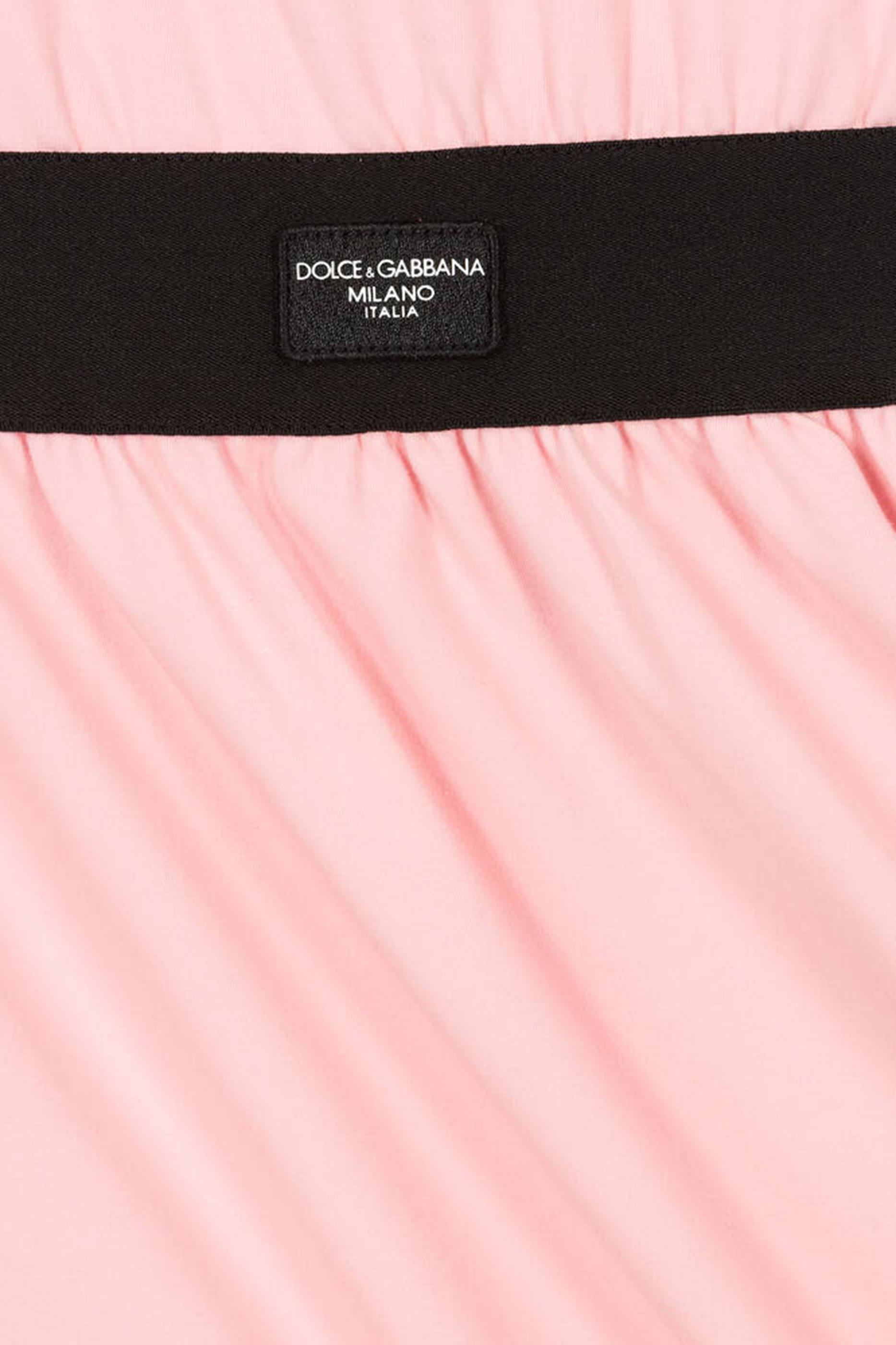 فستان قطن جرسيه للأطفال