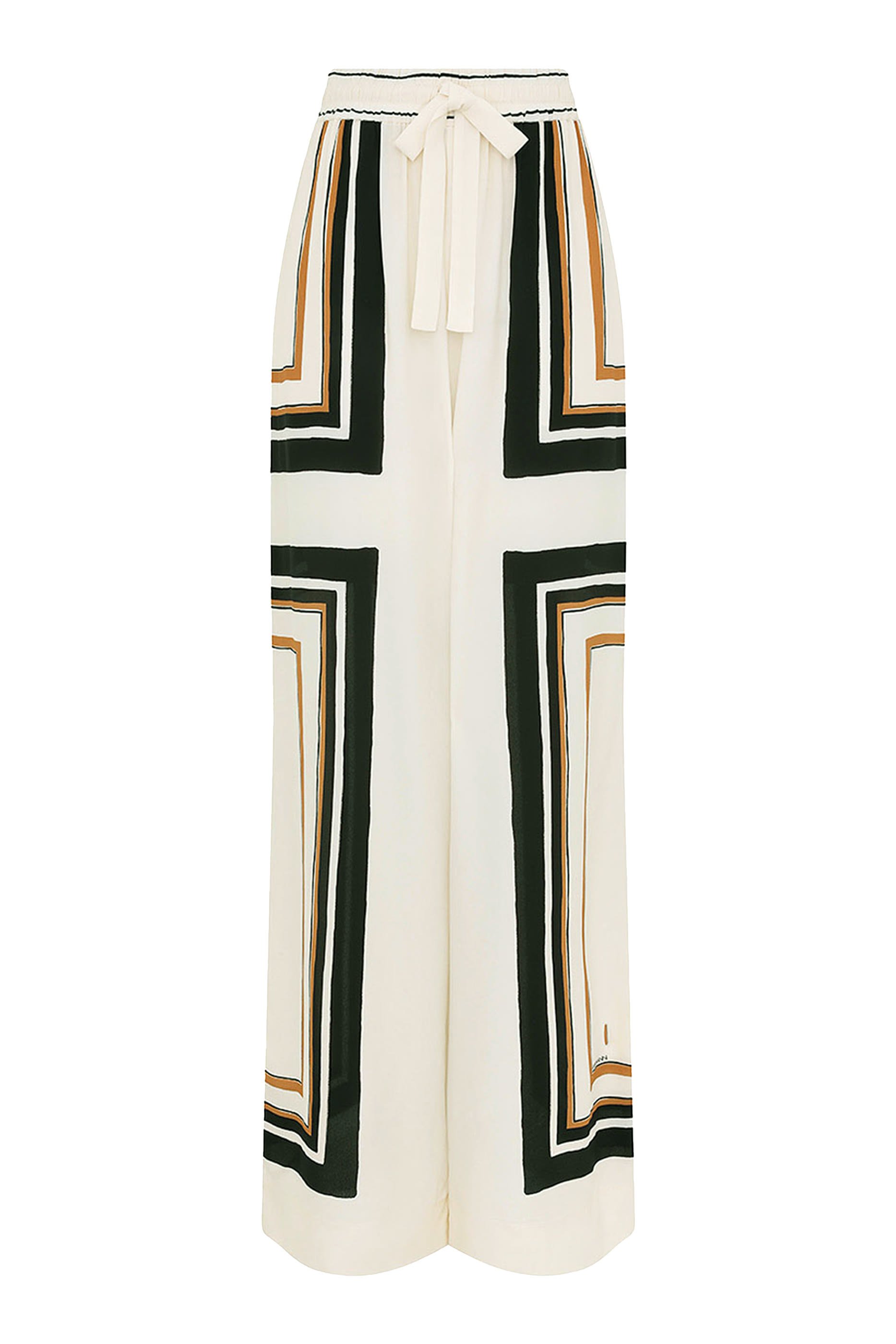 بنطال برباط تضييق على الخصر