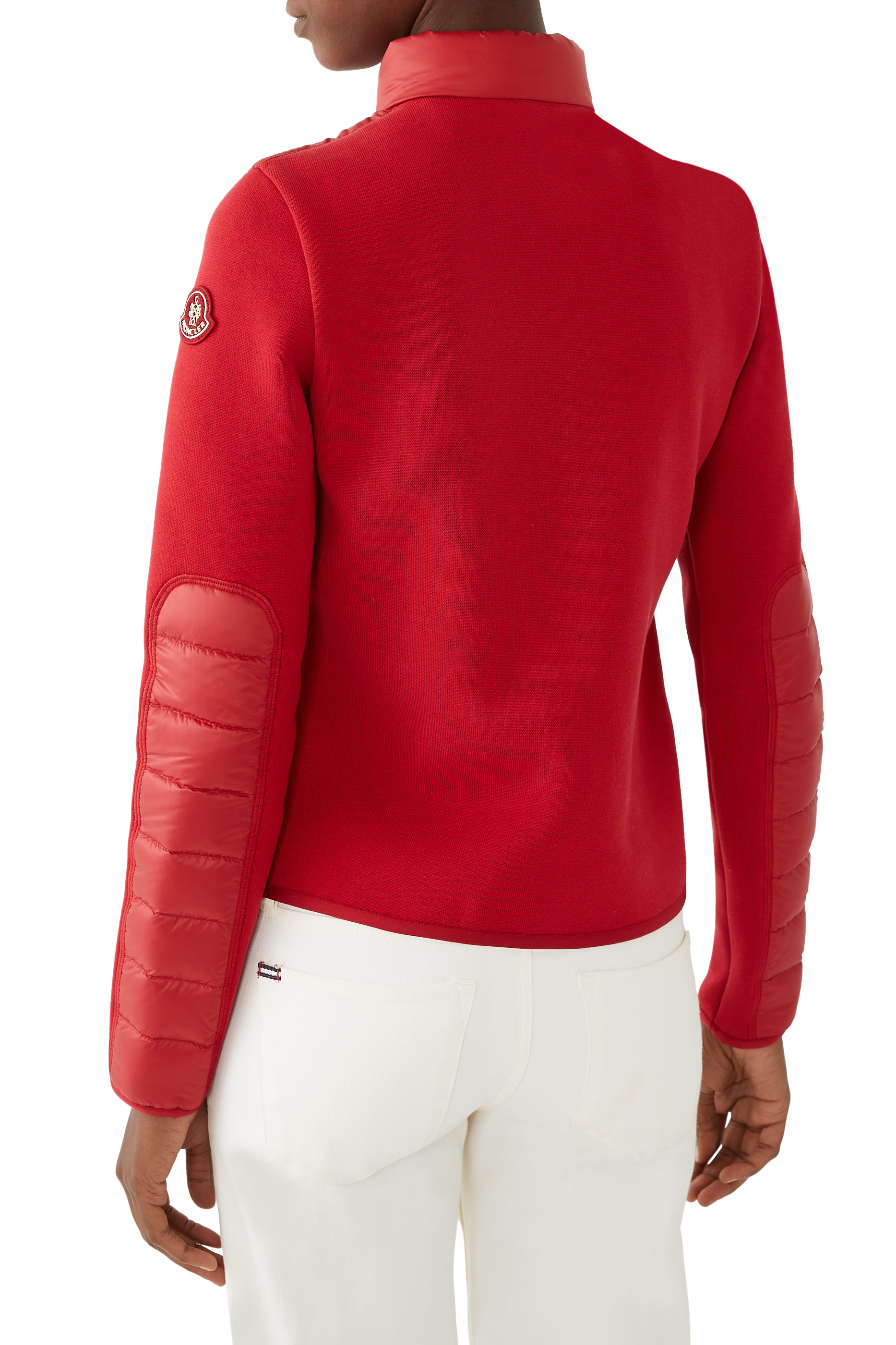 كارديغان جلد مبطن بنقشة جلد ثعبان